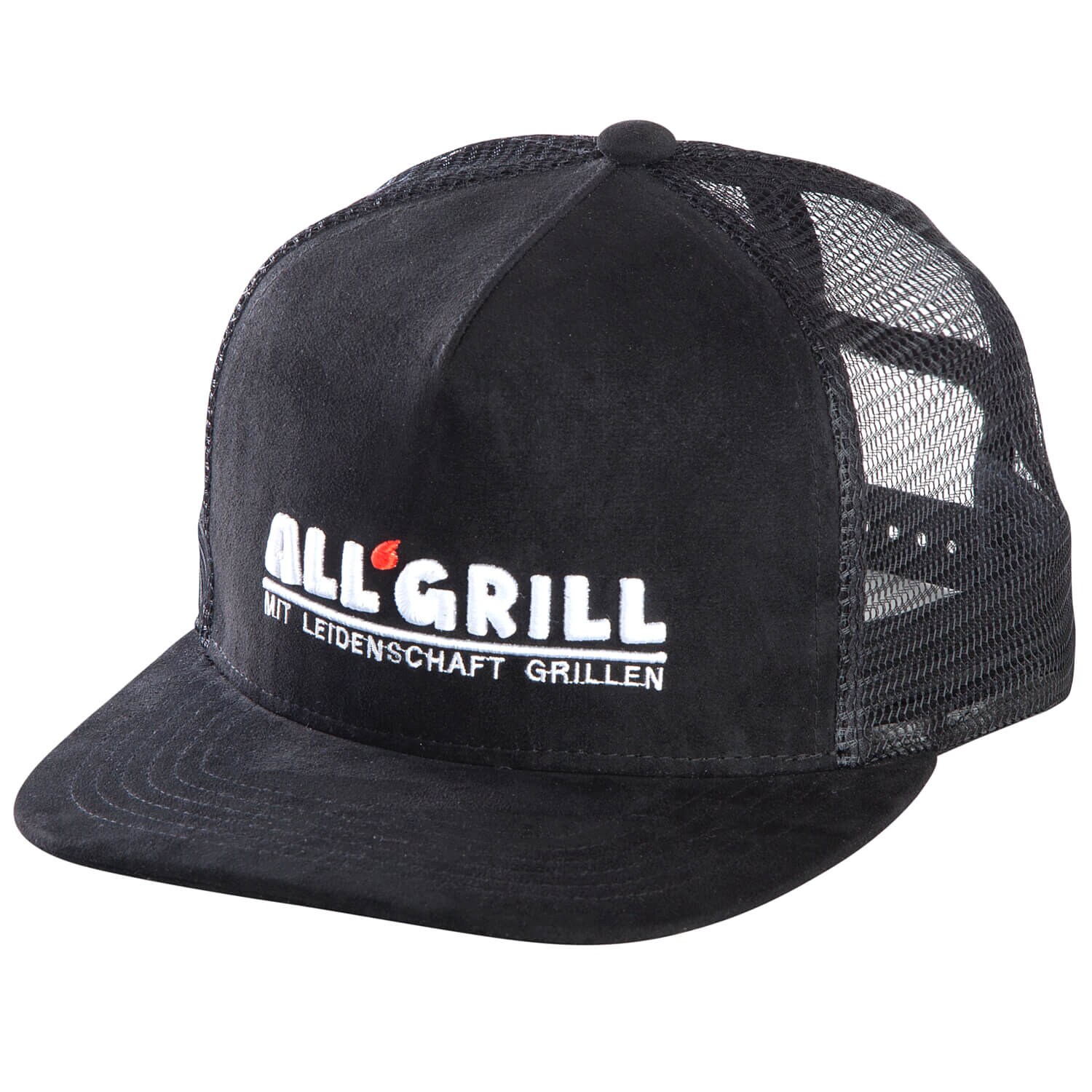 Größenverstellbare ALL’GRILL Snapback Kappe grau | 04041571077226