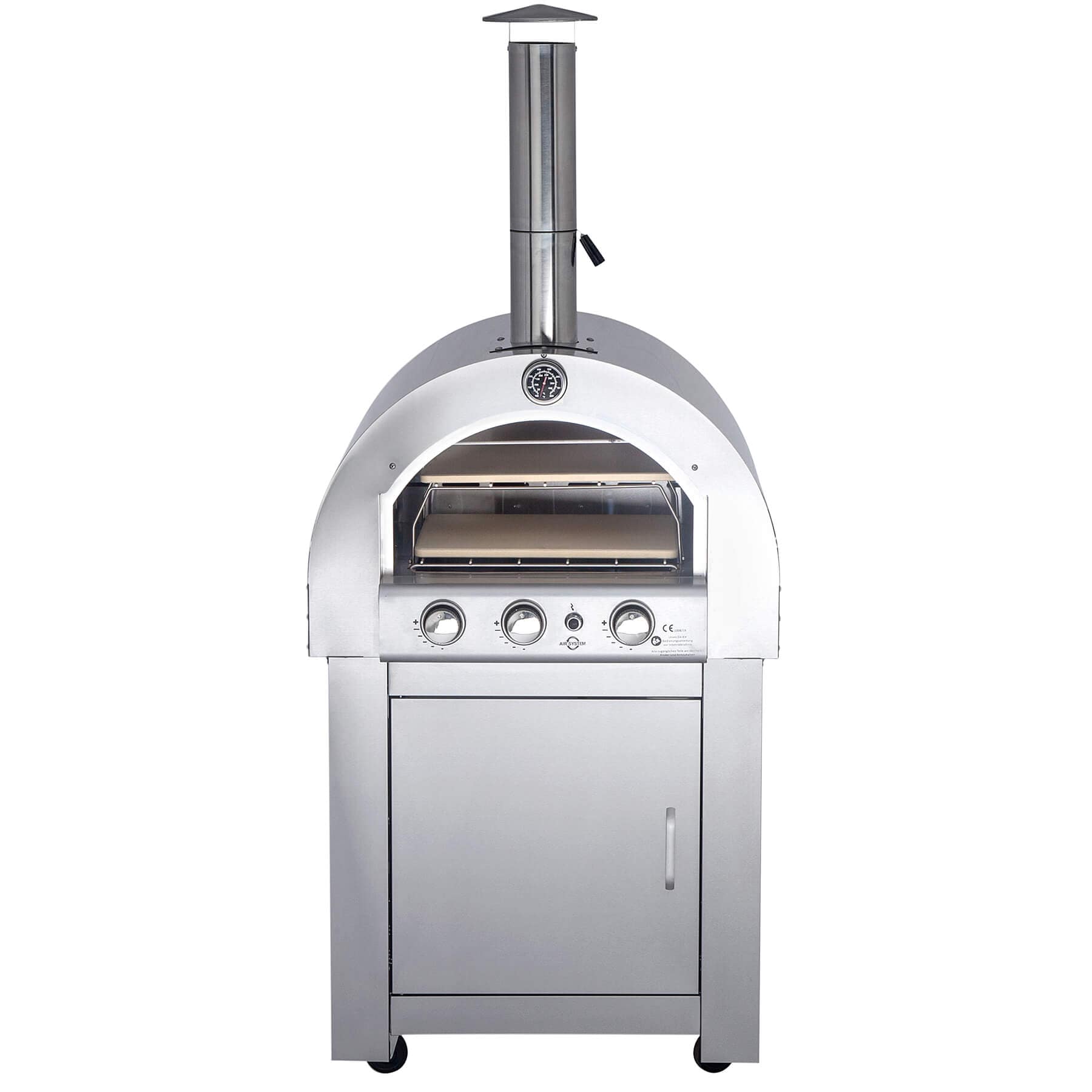 Profi Gastro Pizzaofen 80x85x185 cm, 12,6 kW, mit Air System, inkl. Zubeh&ouml;r - Bild 1