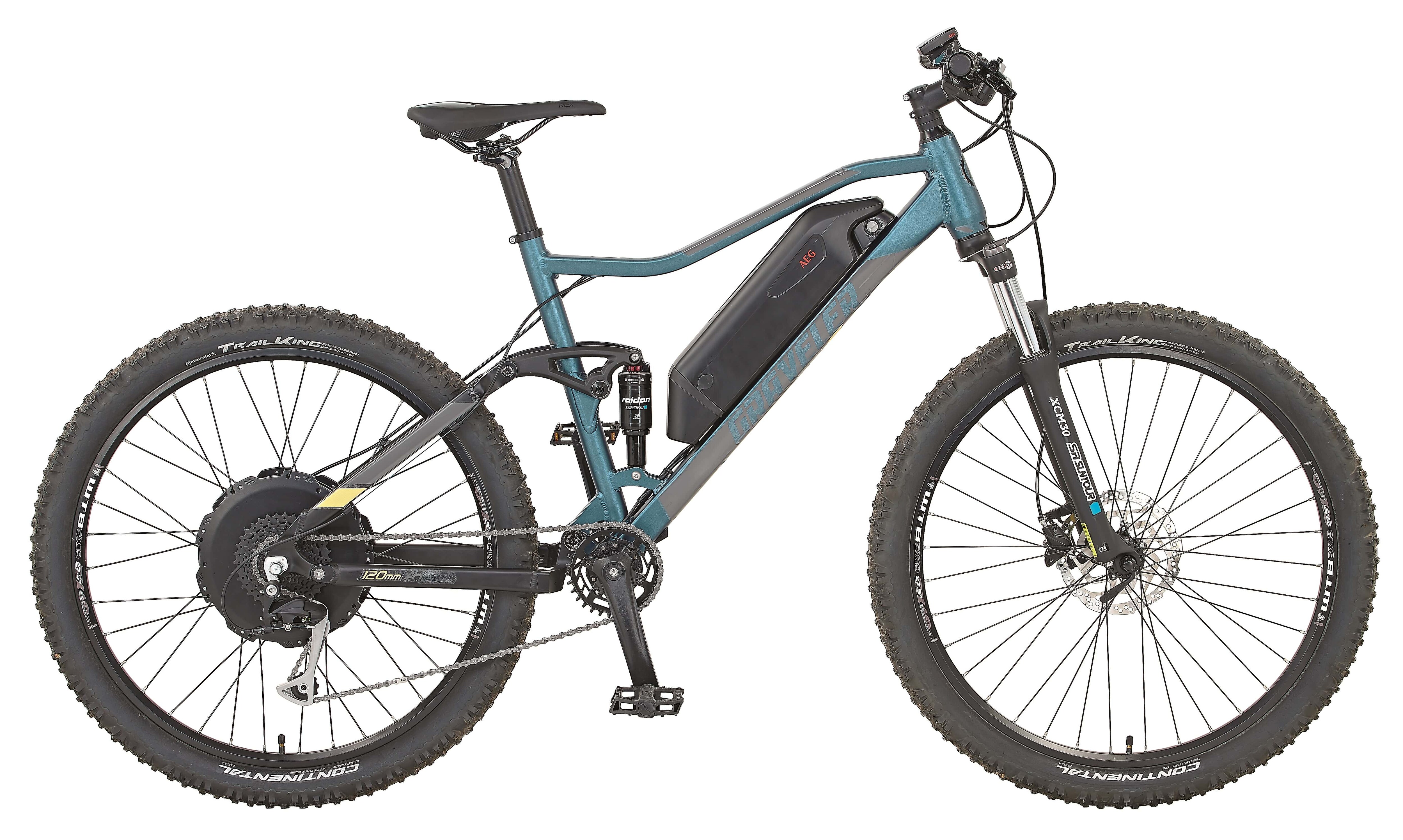 PROPHETE E-BIKE GRAVELER E-MTB 27,5" He RH48 9Gg.Alivio,Disc,EasyDrive+, 499Wh DT, petrol matt - Bild 1