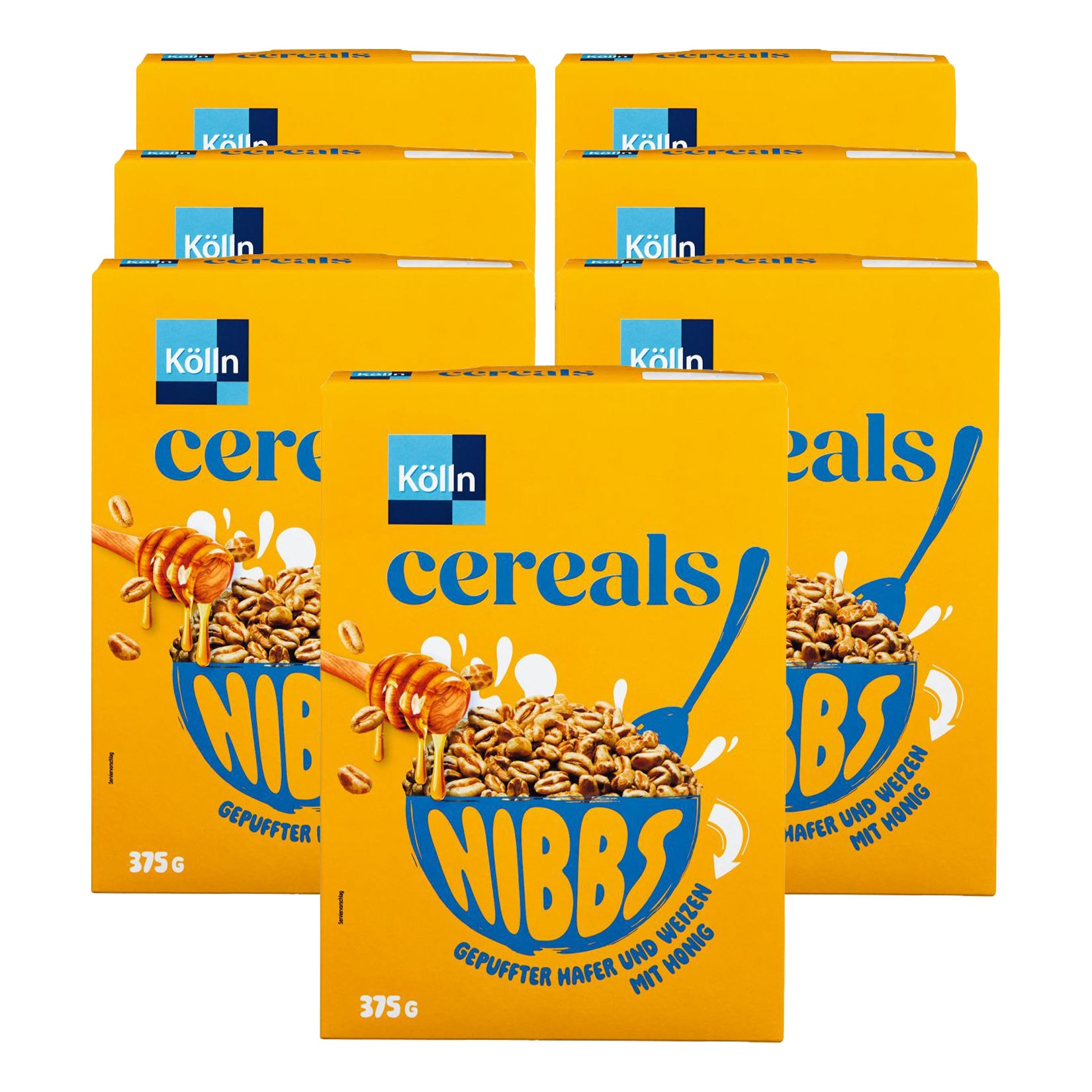 K&ouml;lln Honey Nibbs 375g, 7er Pack - Bild 1