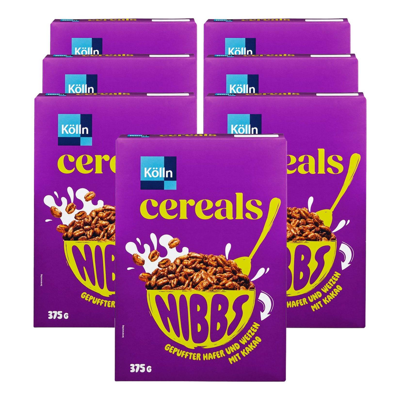 K&ouml;lln Kakao Nibbs 375 g, 7er Pack - Bild 1
