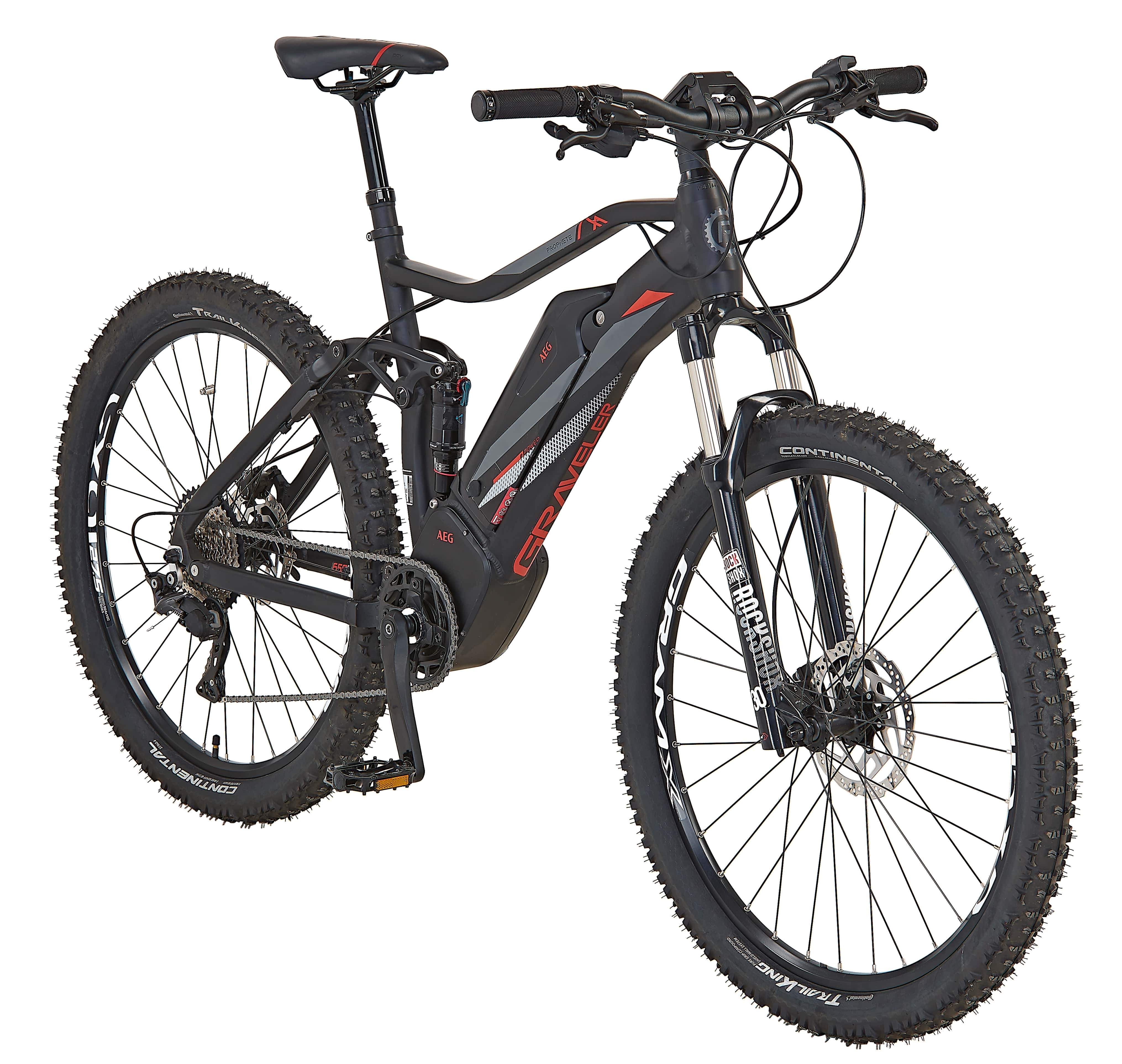 PROPHETE E-BIKE GRAVELER e9000 27,5" Diamant RH48 10Gg, hyd. Sb, SportDrive,614,4Wh DT, schwarz matt - Bild 1