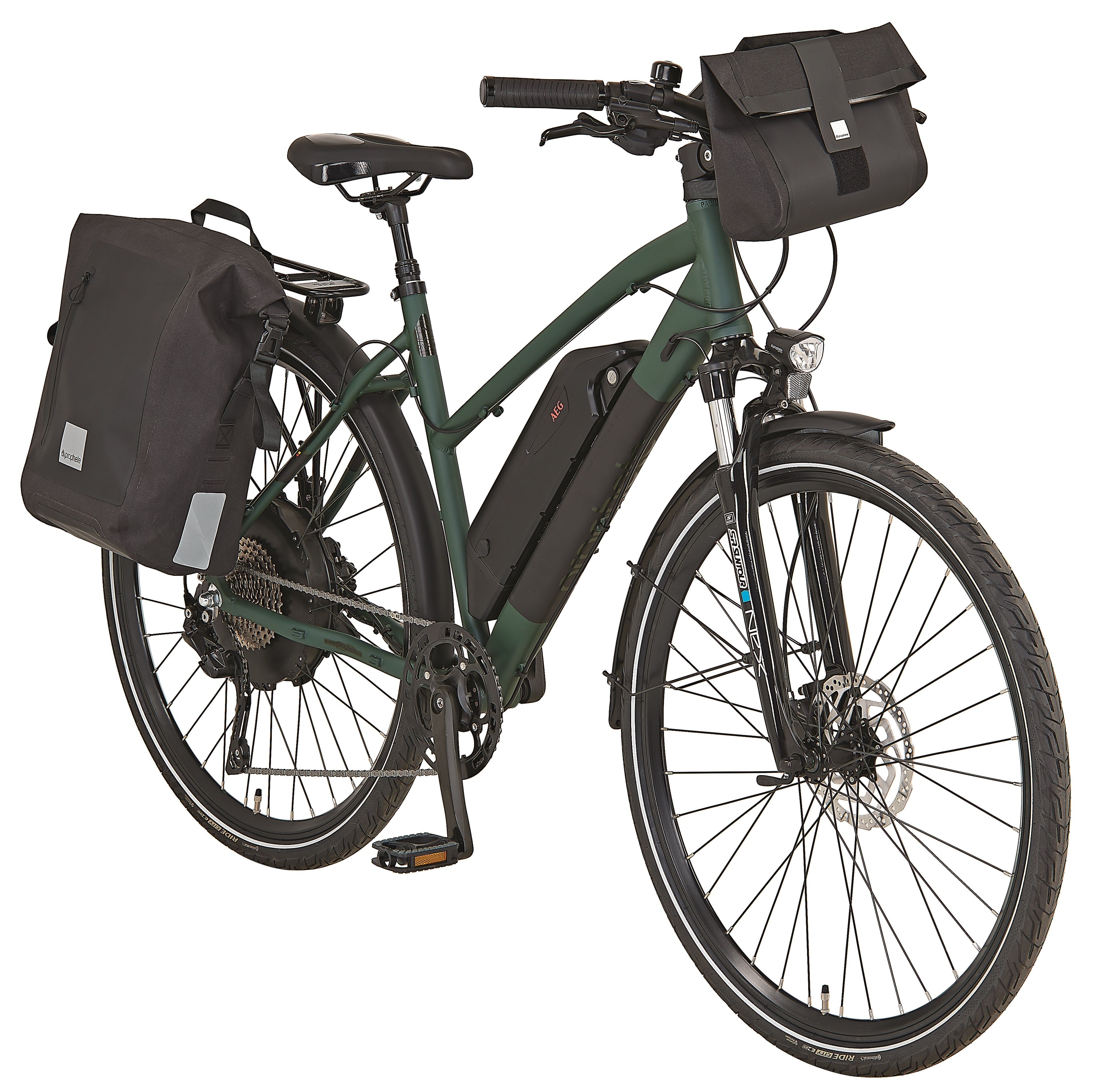 PROPHETE E-BIKE ENTDECKER eT300 28" Da RH50 10Gg, hyd. Sb, EasyDrive, 614Wh DT, oliv matt - Bild 1