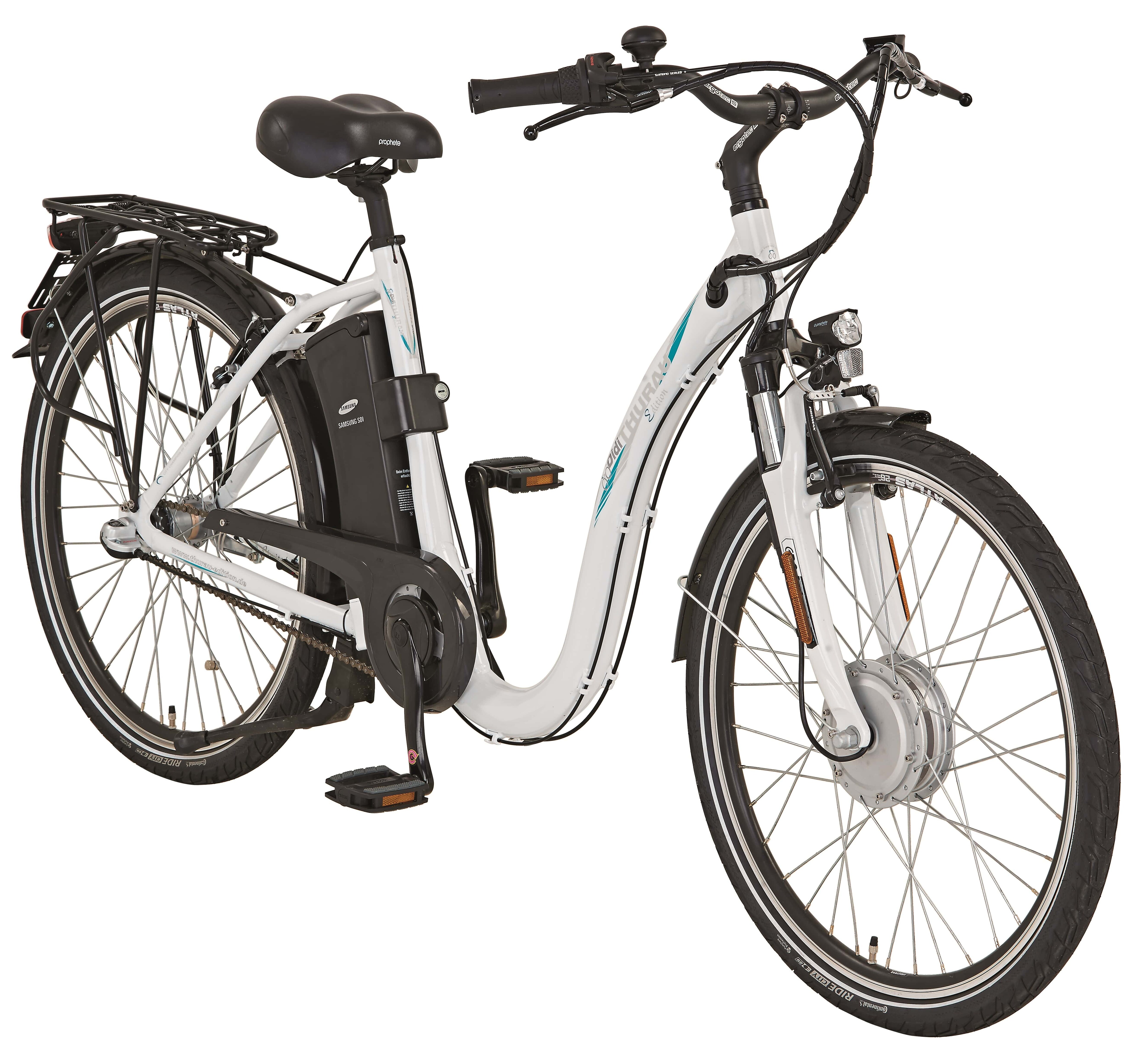 DIDI THURAU E-BIKE RADROLLER 26" Da RH46 3Gg, mech.Fb, FM, 360Wh SC, rot - Bild 1