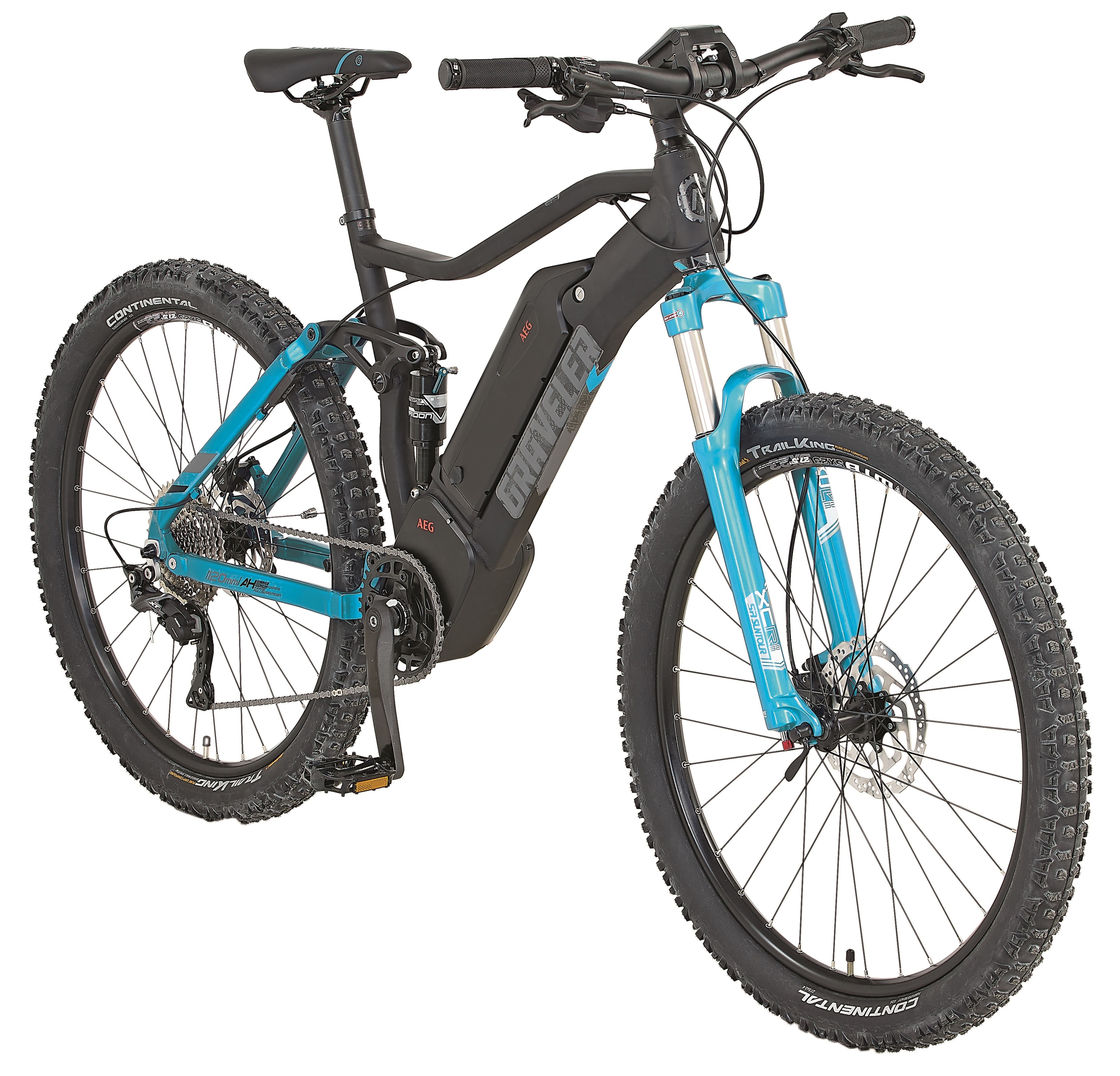 PROPHETE E-BIKE GRAVELER e8000 27,5" Diamant RH48 10Gg. XT, Disc, SportDrive, 672Wh DT, schwarz/blau - Bild 1