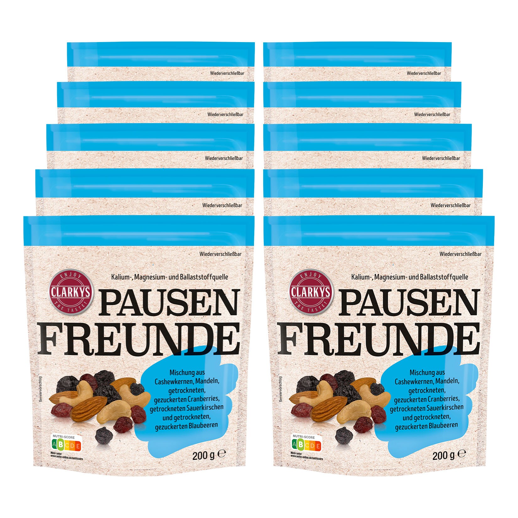 Clarkys Pausen Freunde 200 g, 10er Pack