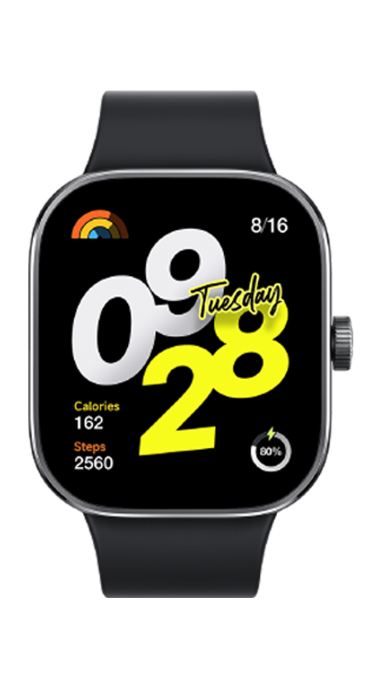 Xiaomi Redmi Watch 4 Schwarz - Bild 1