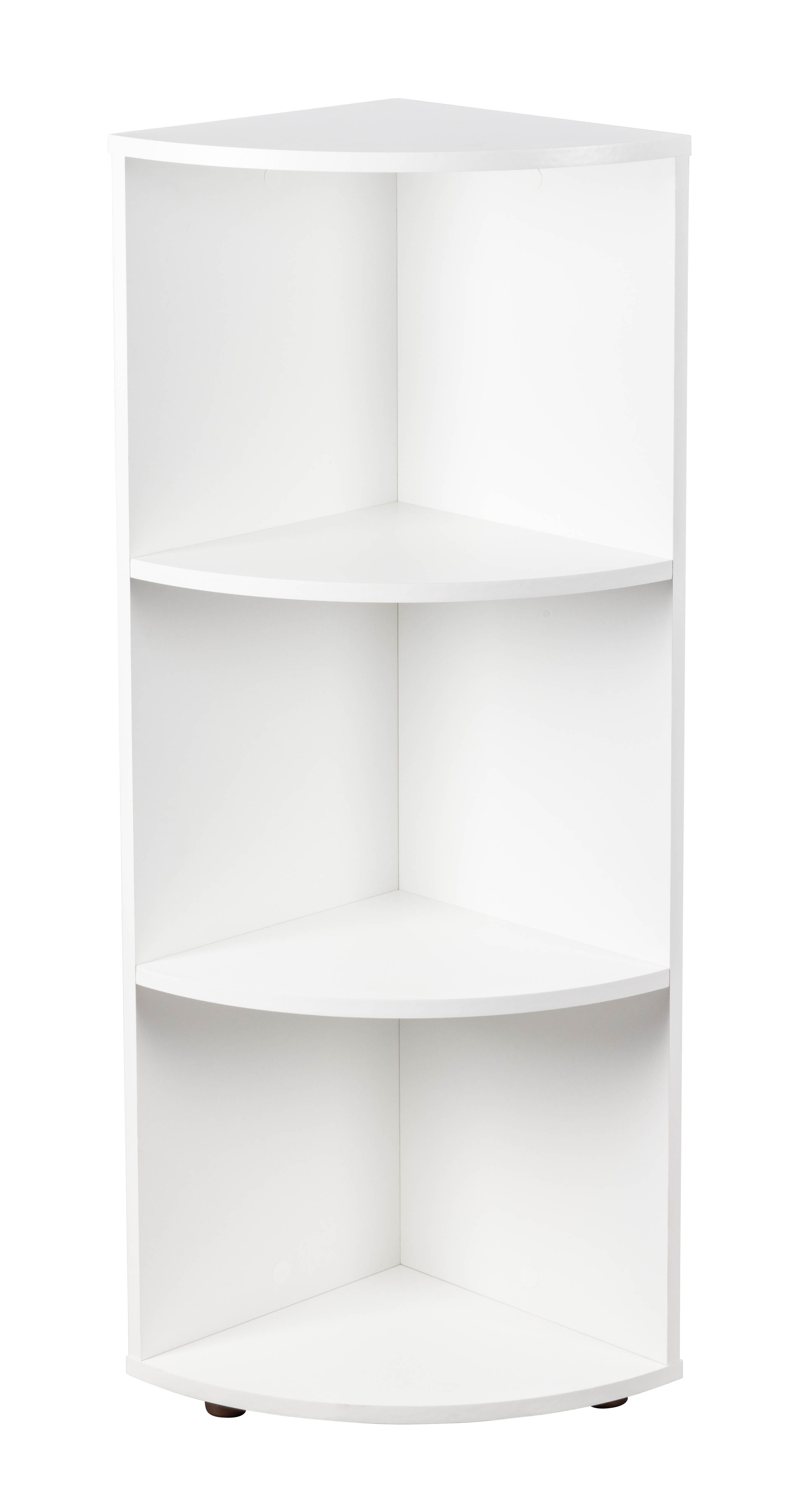 Inter Link Eckregal Nuoro 3 F&auml;cher - Weiss - Bild 1