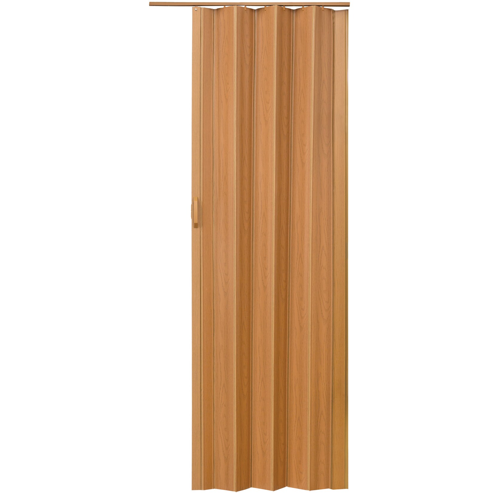 tectake® Falttür, Doppelwandprofil mit Schiebegriff, mit Magnetverschluss, 80 x 203 cm