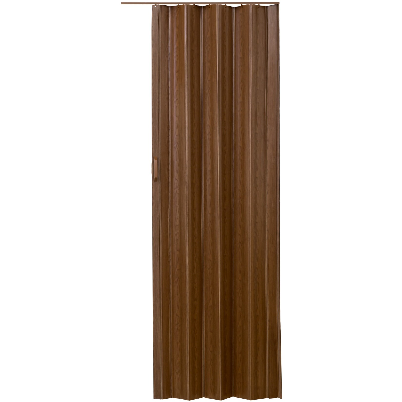 tectake® Falttür, Doppelwandprofil mit Schiebegriff, mit Magnetverschluss, 80 x 203 cm