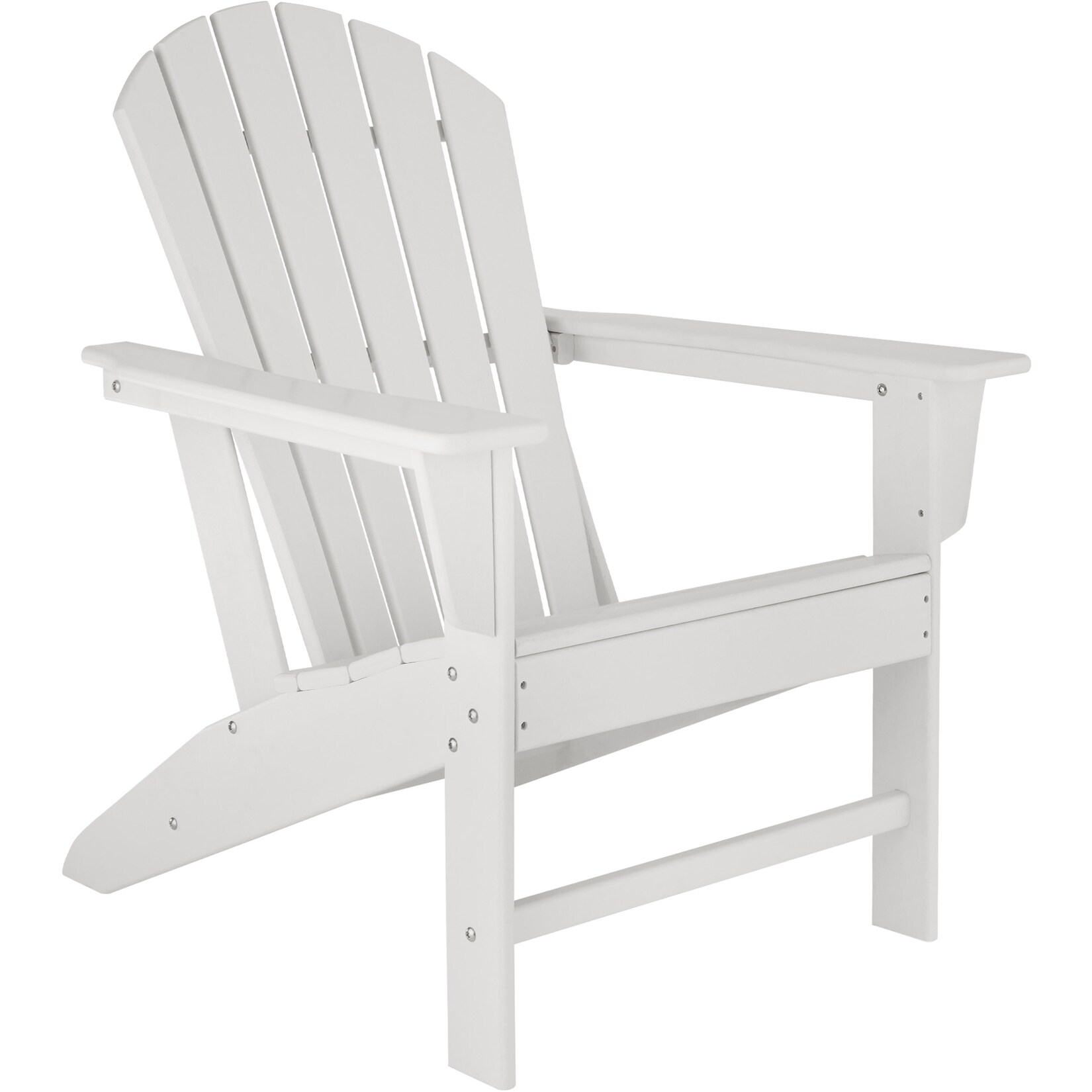 tectake® Gartenstuhl, im Adirondack-Stil, hohe Rückenlehne und breite Armlehnen, Belastbarkeit , 83 x 79 x 97 cm