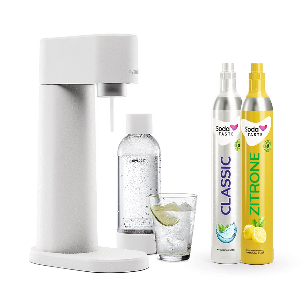 Mysoda Wassersprudler Woody Wei&szlig; - Bild 1