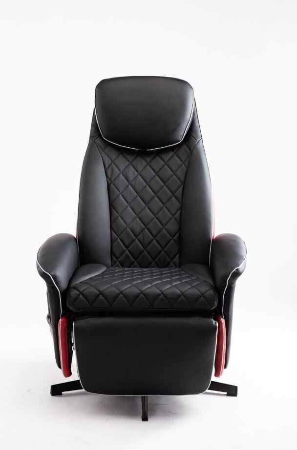 Happy Home Massagesessel HWP09-SCH - versch. Farben - Schwarz/Rot - Bild 1