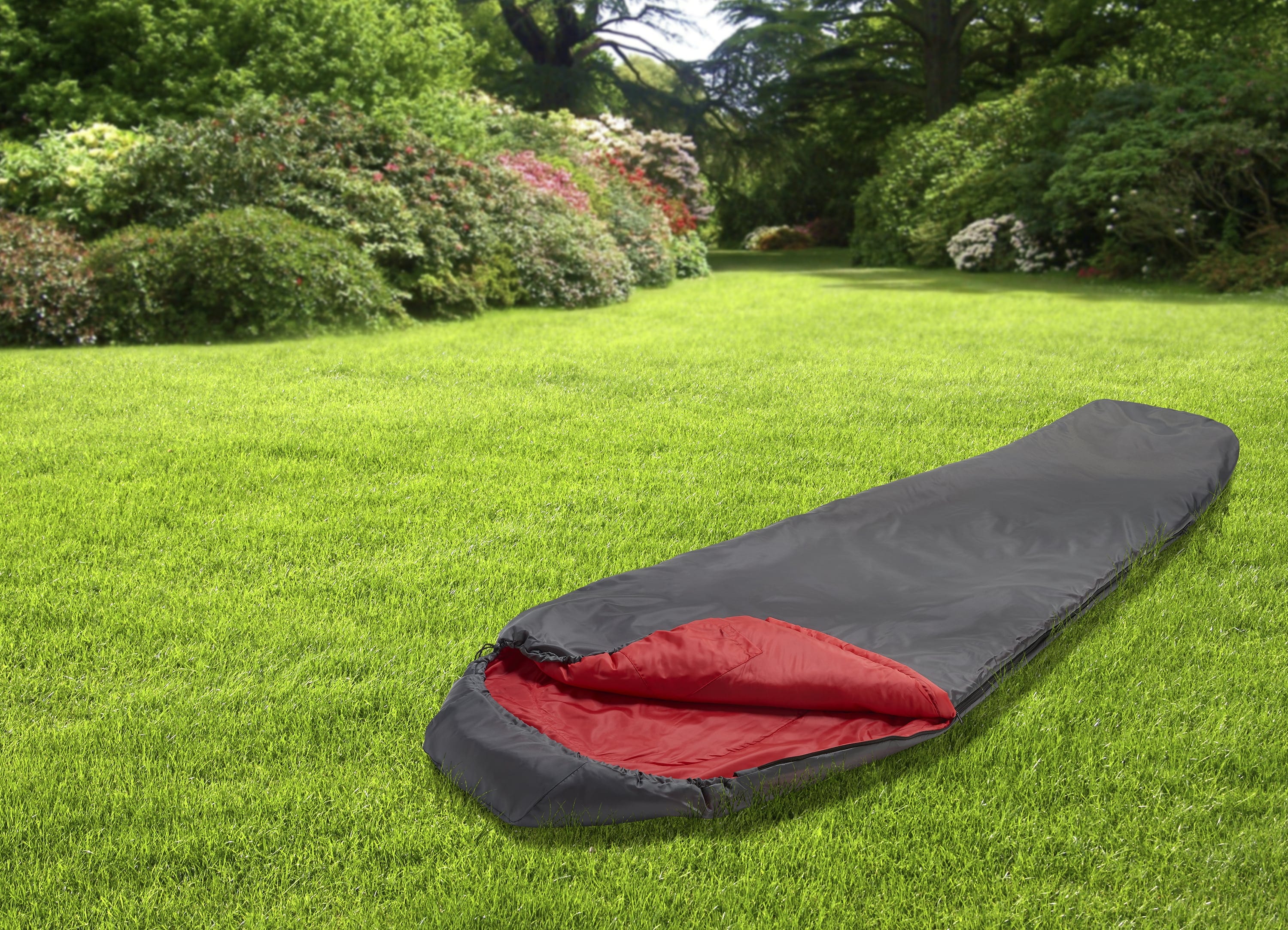 Living & Garden Sommer Schlafsack Rot - versch. Farben - Bild 1