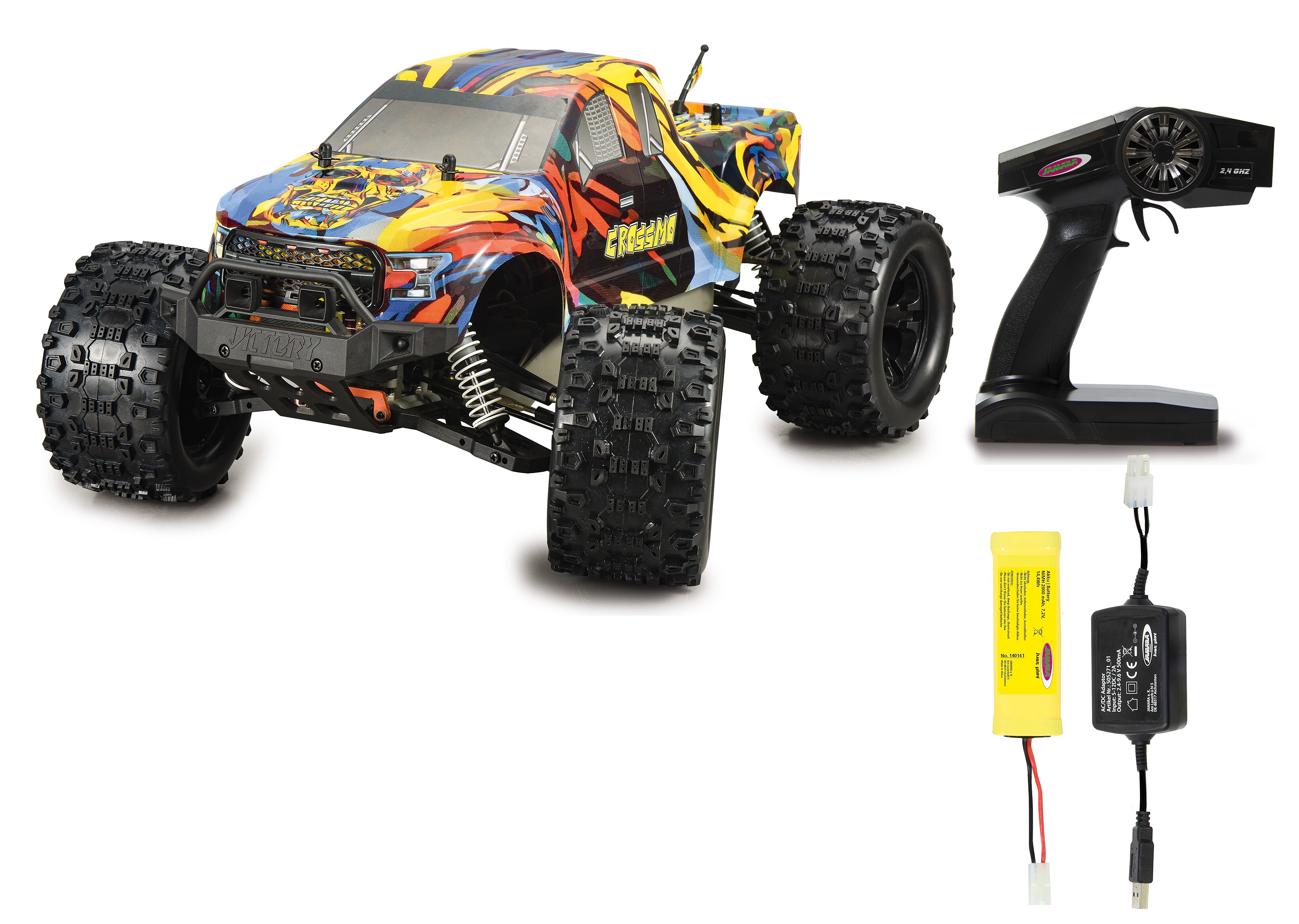 Crossmo Monstertruck 4WD 1:10 NiMh 2,4GHz - Bild 1