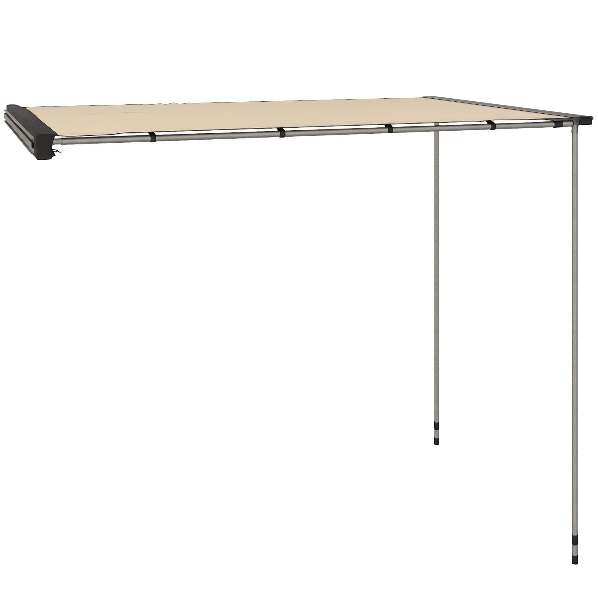 Outsunny Sonnensegel Wohnwagen Oxford, Aluminium - Bild 1