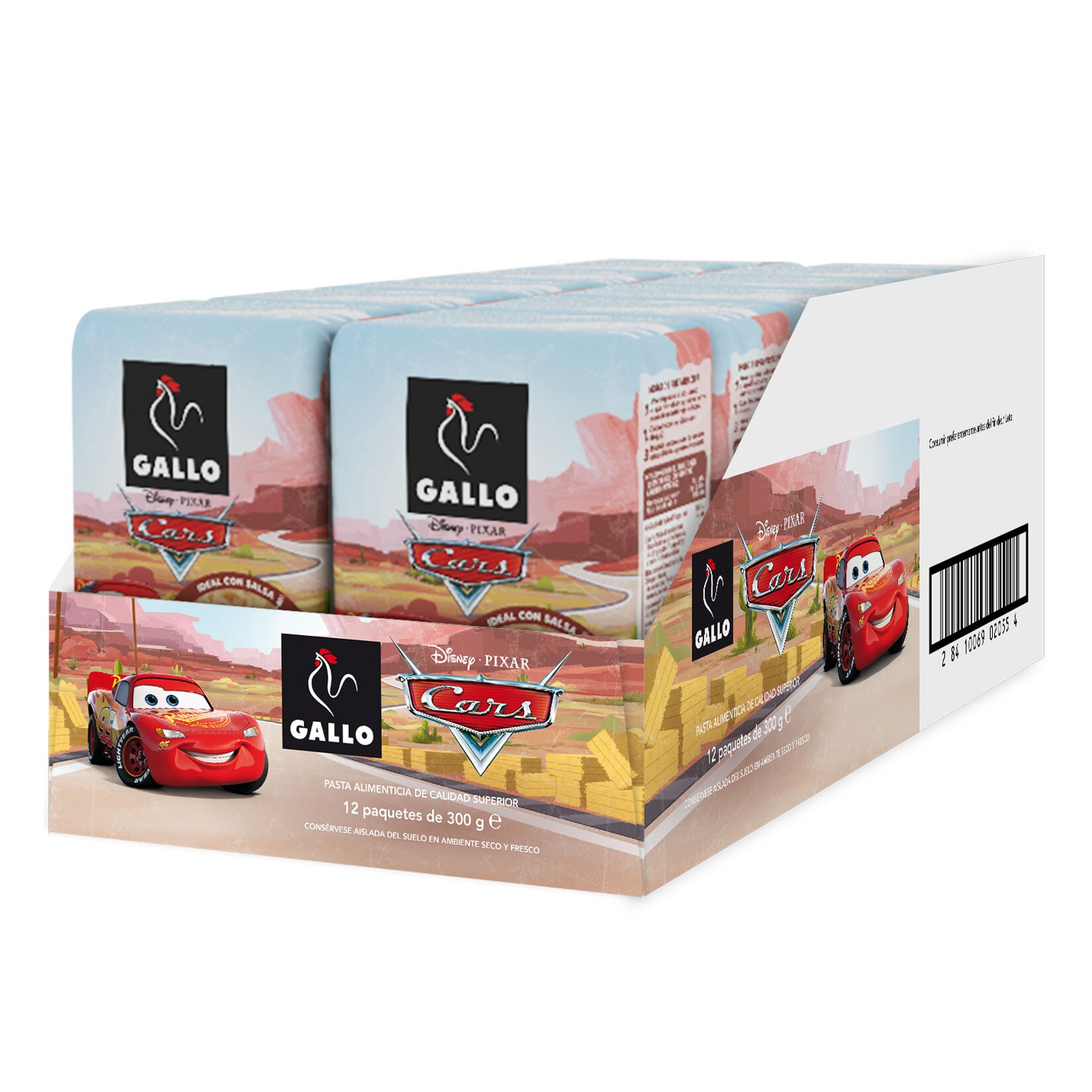 Disney Cars Pasta 300 g, 12er Pack - Bild 1