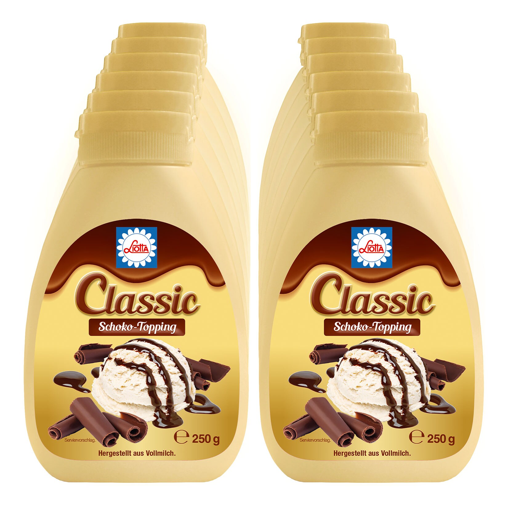 Liotta Dessertsauce Schoko 250 g, 12er Pack - Bild 1
