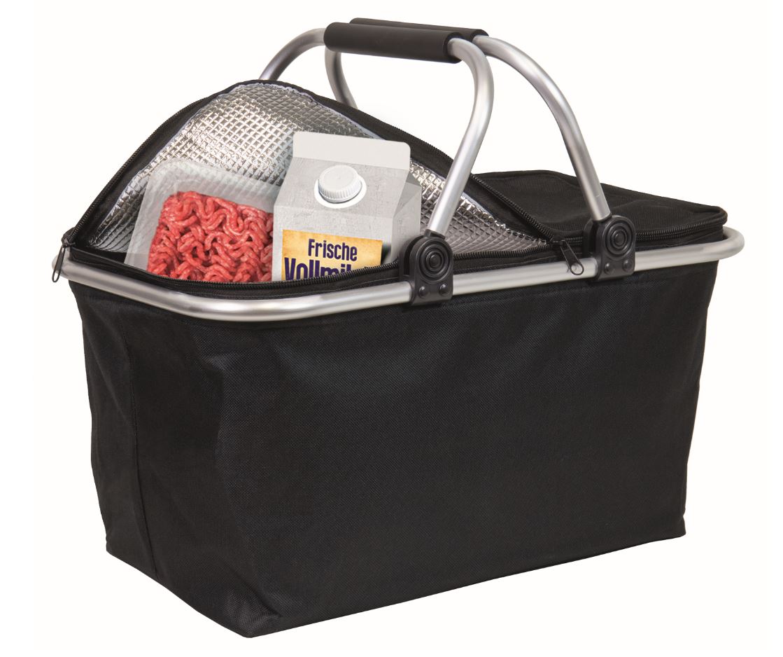 faltbare Thermokorb Schwarz - versch. Ausf&uuml;hrungen - Bild 1