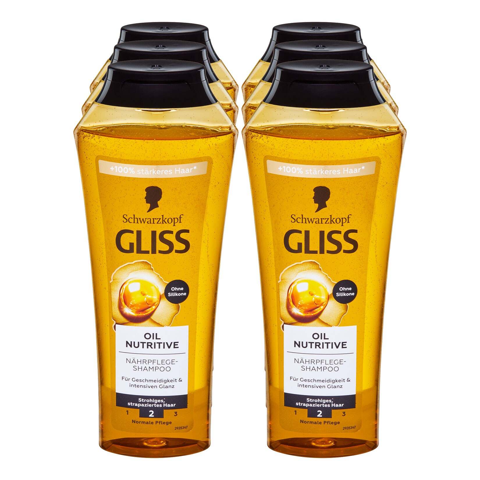 Gliss Shampoo Oil Nutritive 250 ml, 6er Pack - Bild 1