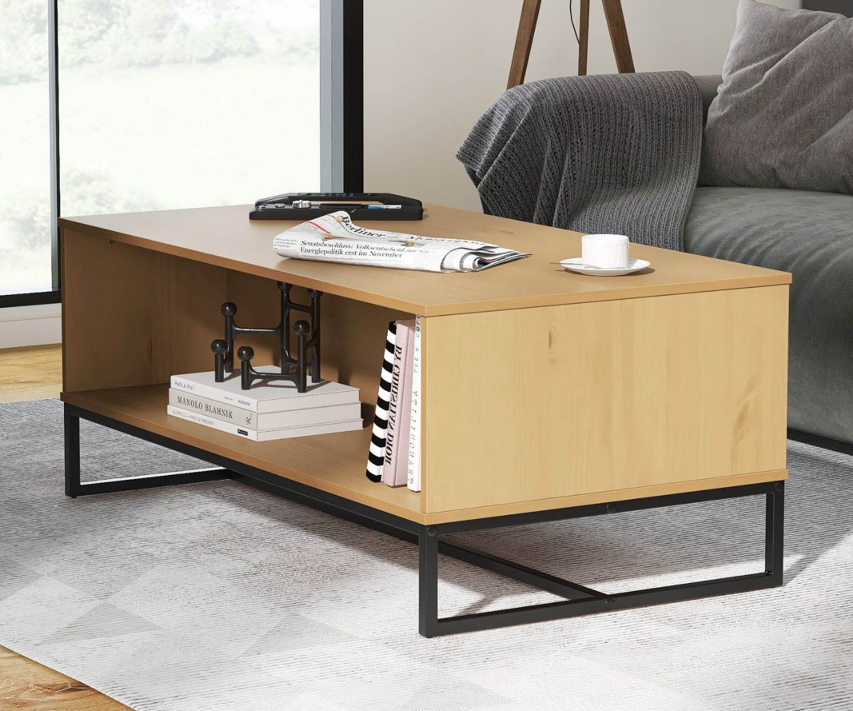 Inter Link Couchtisch Sofatisch Vivo - Kiefer Massivholz - Bild 1