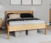 Inter Link Doppelbett Vivo 140x200 cm - Kiefer Massivholz - Inkl Lattenrost