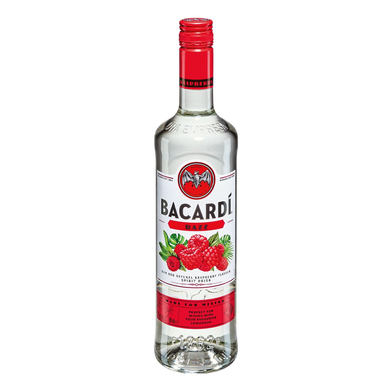Bacardi Razz 37,5 % vol 0,7 Liter - Bild 1
