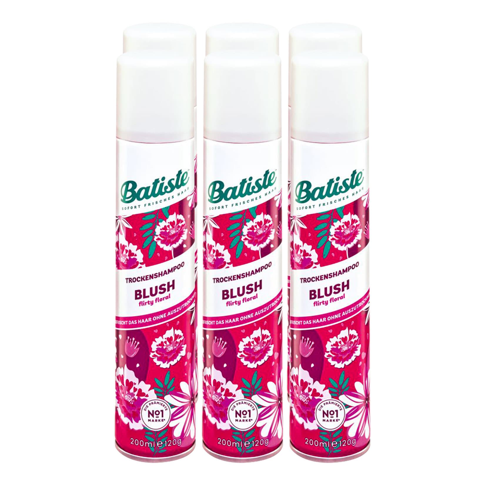 Batiste Trockenshampoo Blush 200 ml, 6er Pack - Bild 1