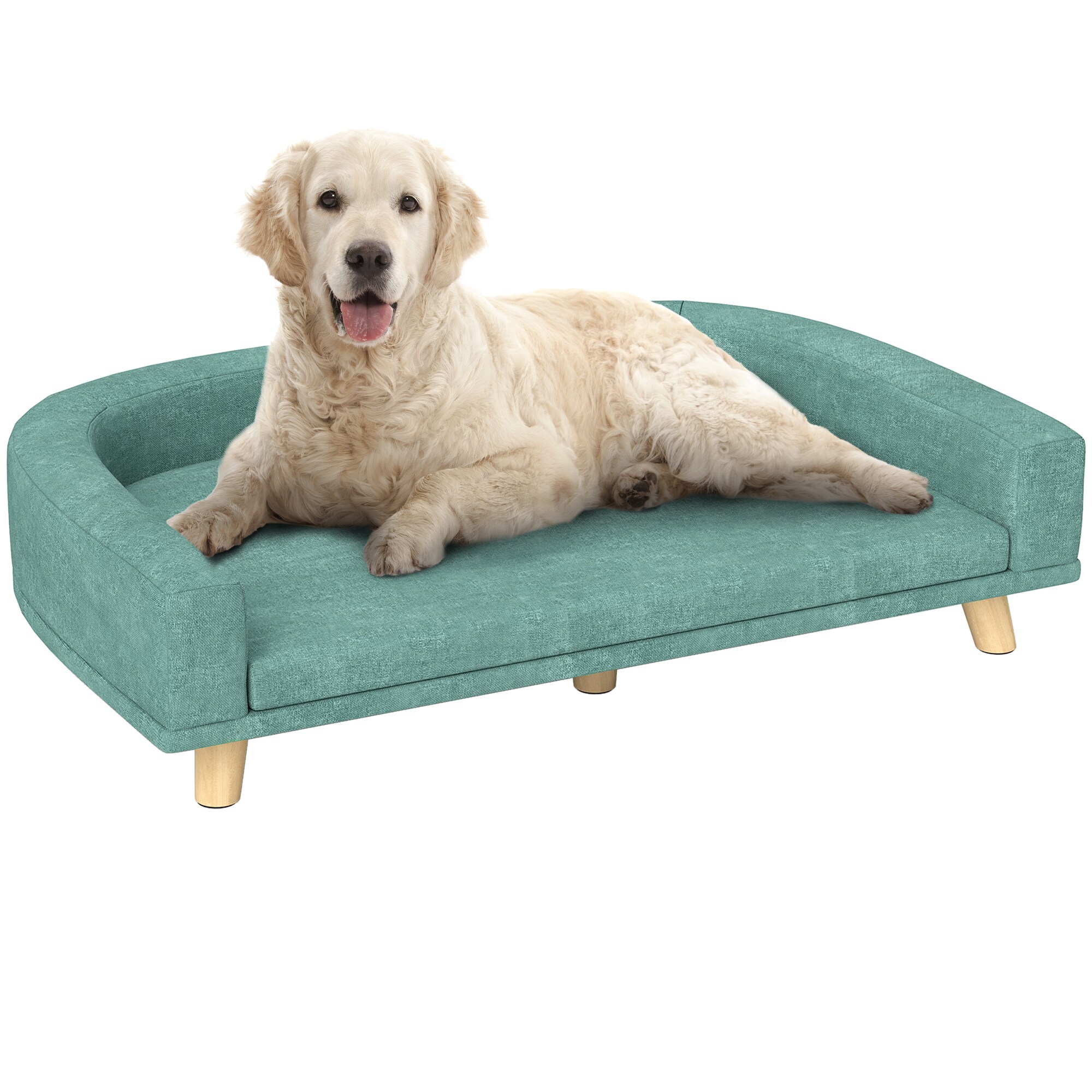 PawHut Hundebett Polyester, MDF - Bild 1