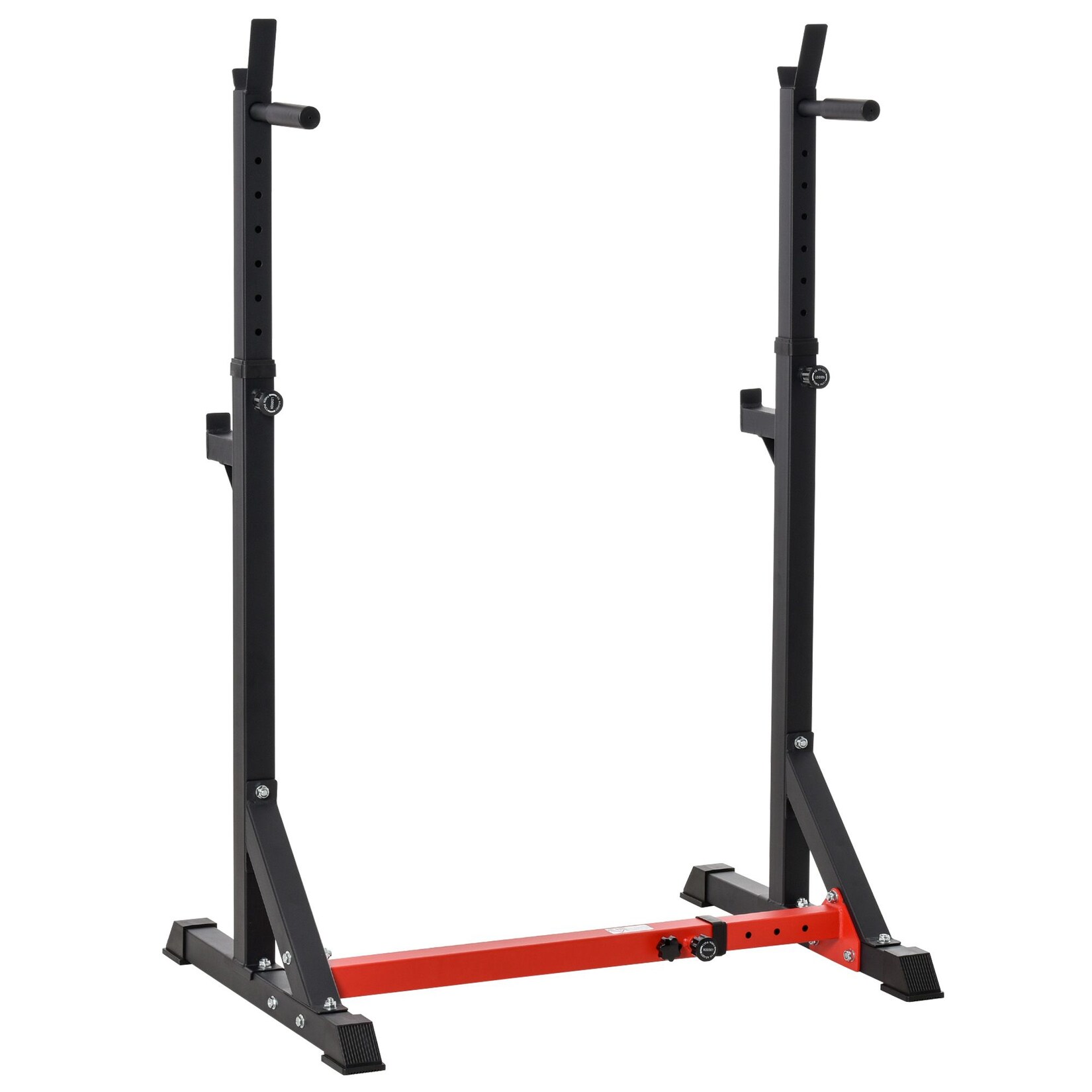 HOMCOM Barbell Rack Steel, PP | 04255633567451