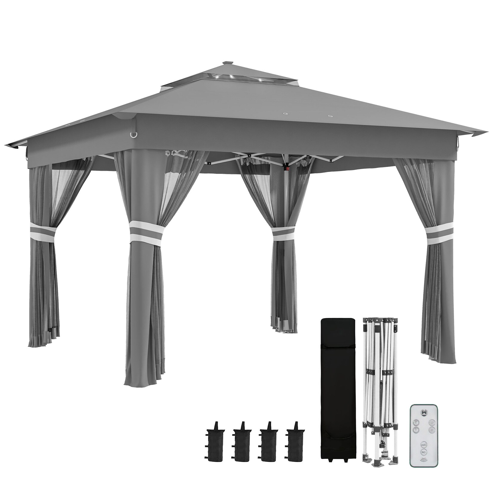 Pavillon Metall, Oxfordstoff