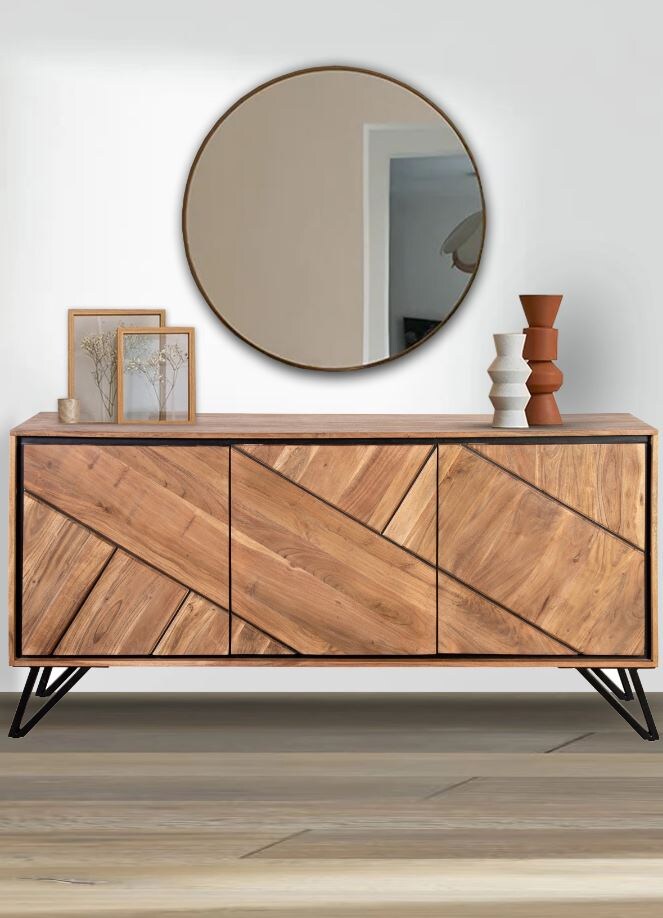 Harms Import & Vertriebs GmbH & Co. KG – Sideboard AMBALA – versch. Ausführungen – 1500x400x760 | 04041908137685