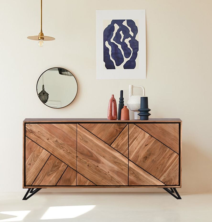 Harms Import & Vertriebs GmbH & Co. KG – Sideboard AMBALA – versch. Ausführungen – 1800x400x860 | 04041908137722