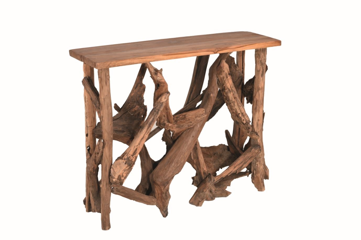 Harms Import & Vertriebs GmbH & Co. KG - Tisch CONSO, Teakwurzel - Bild 1