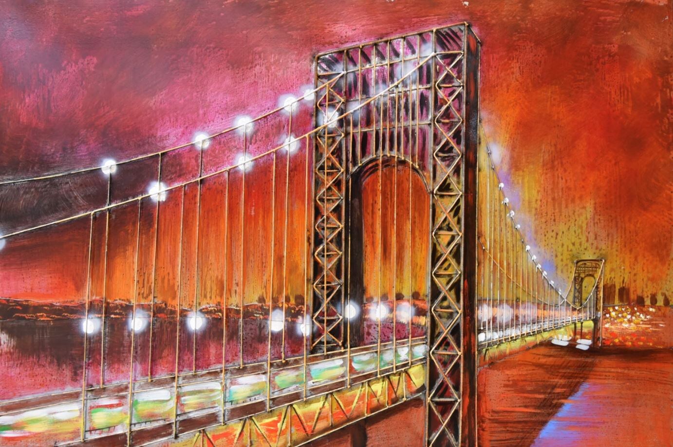 Harms Import & Vertriebs GmbH & Co. KG – 3D Metallbild Brücke | 04041908135414
