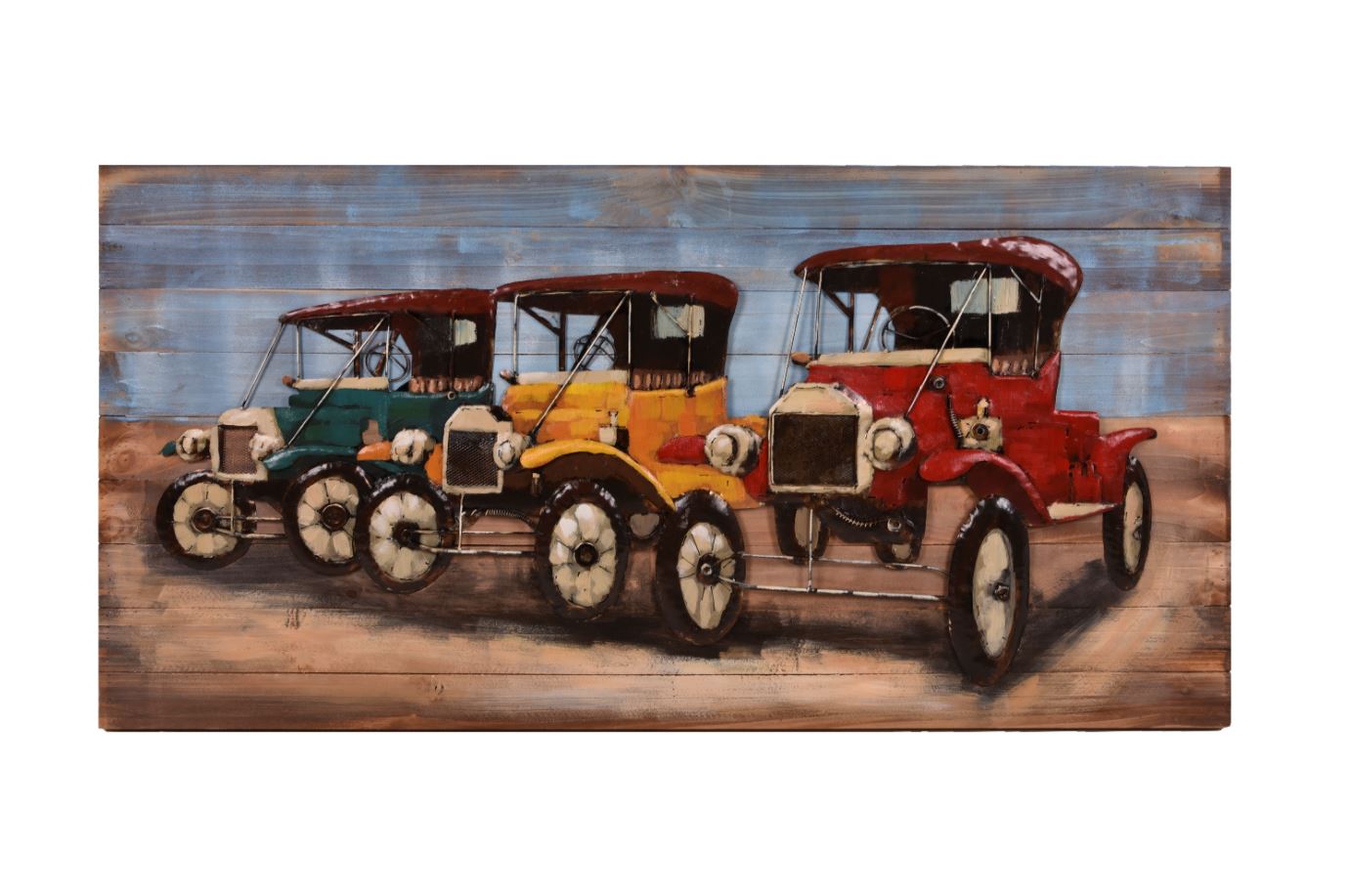 Harms Import & Vertriebs GmbH & Co. KG - 3D Metallbild Oldtimer - Bild 1