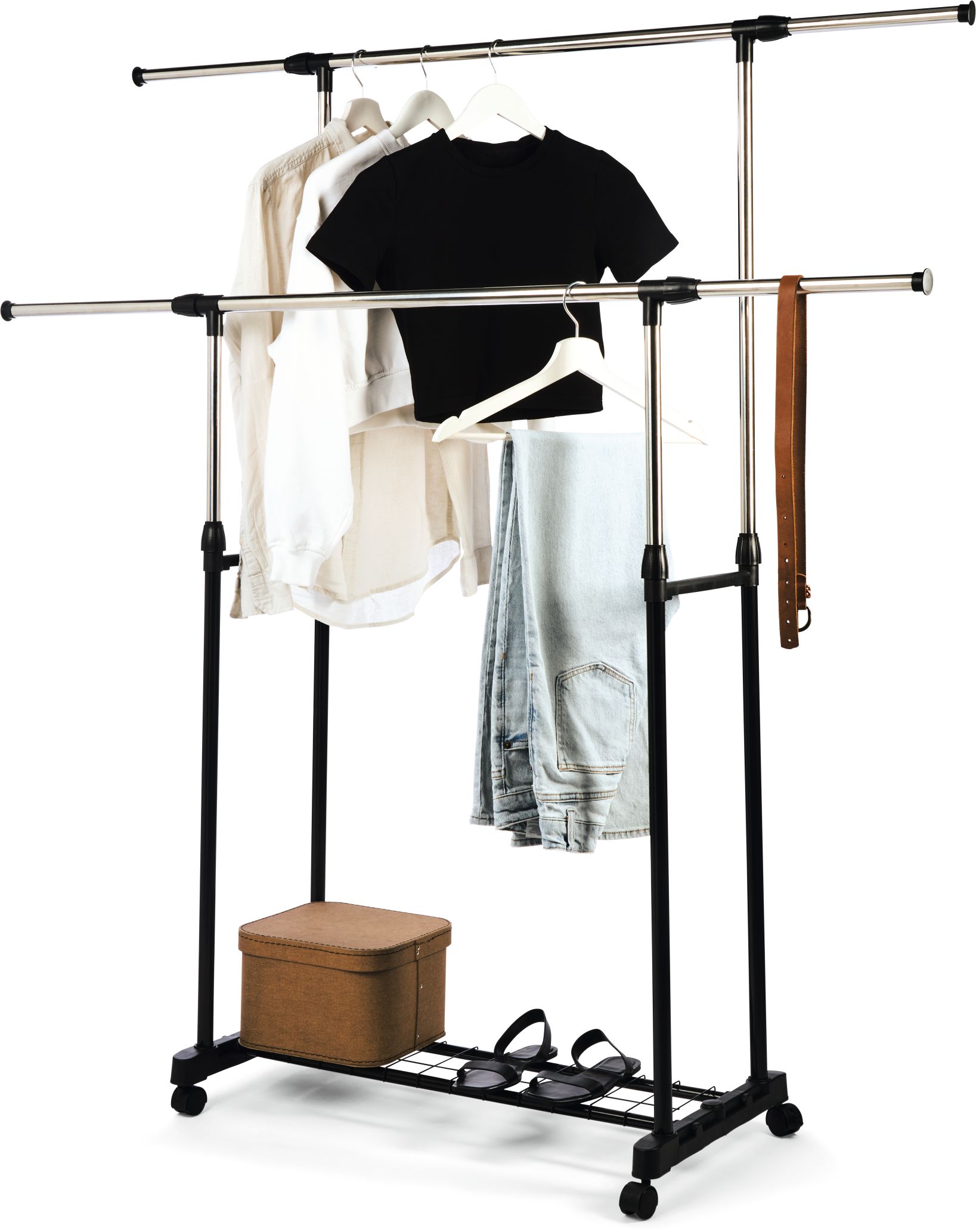 Dekor Doppelkleiderstange - Bild 1