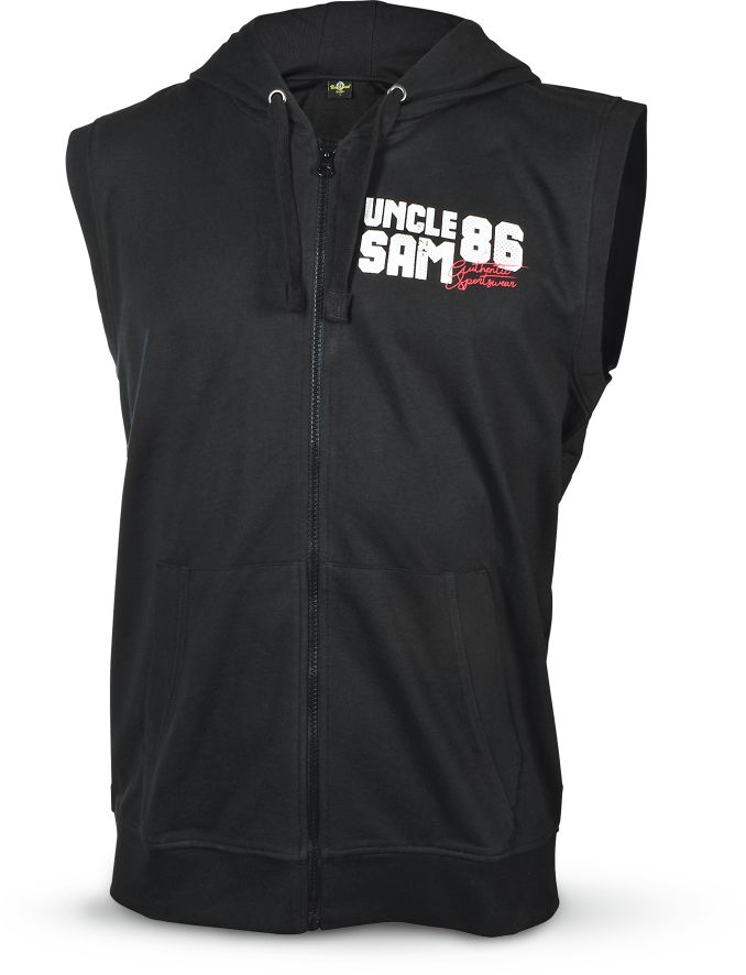 Uncle Sam Herren Sweatweste Black Beauty 2XL - Bild 1