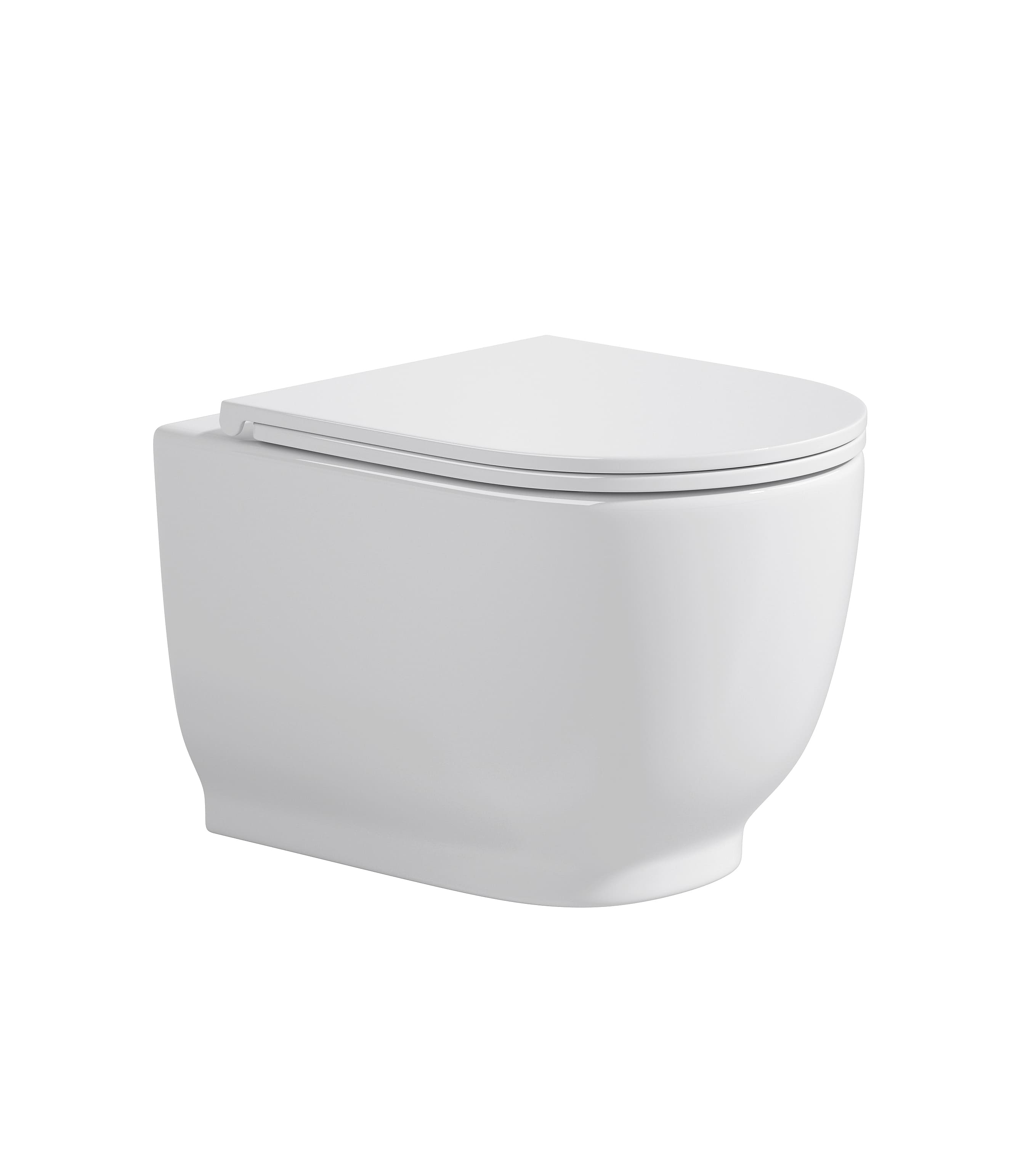 Wand WC Set Artemis sp&uuml;lrandlos, inkl. WC Sitz, wei&szlig; - Bild 1