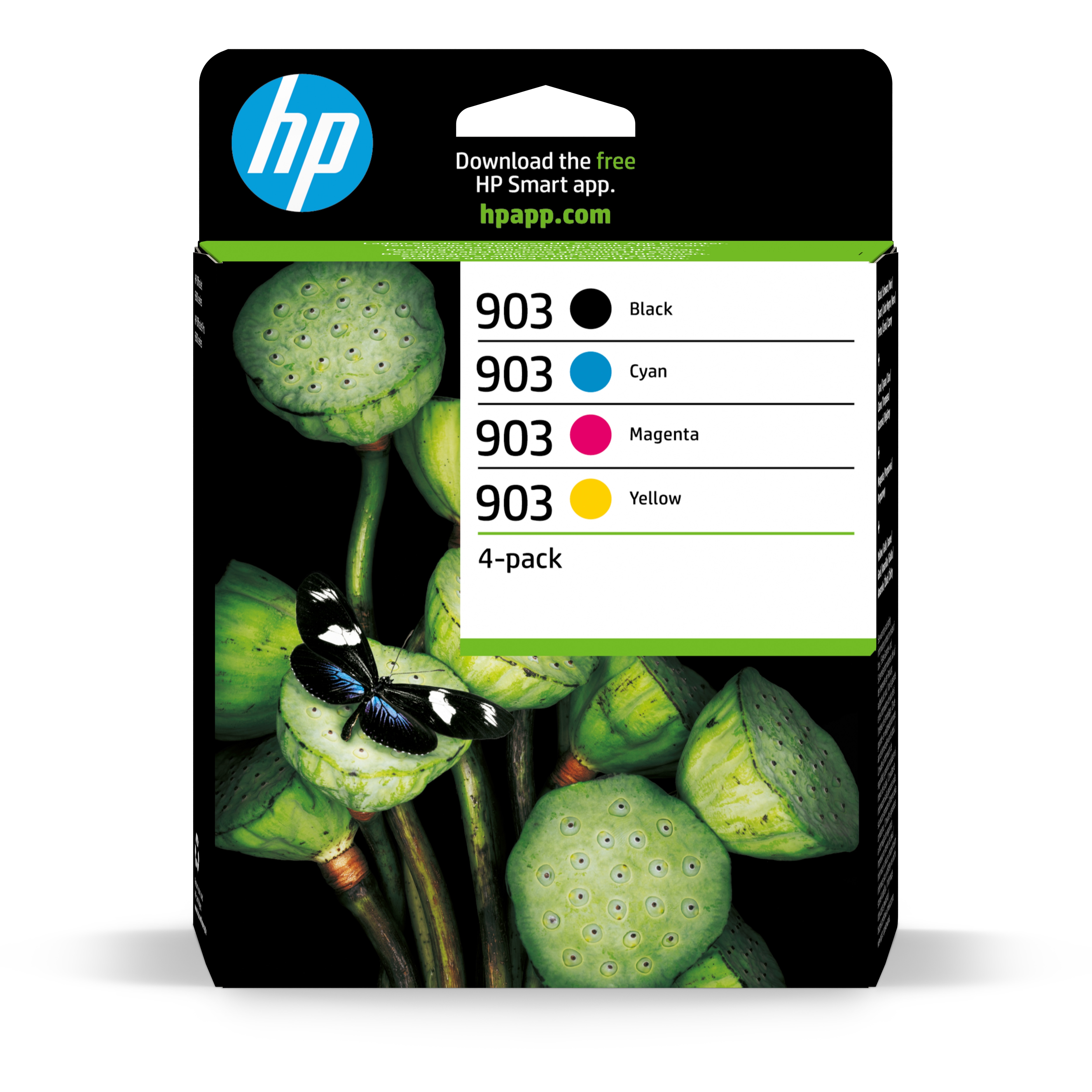 HP 903 Schwarz/Cyan/Magenta/Yellow 4er-Pack Original Druckerpatronen - Bild 1