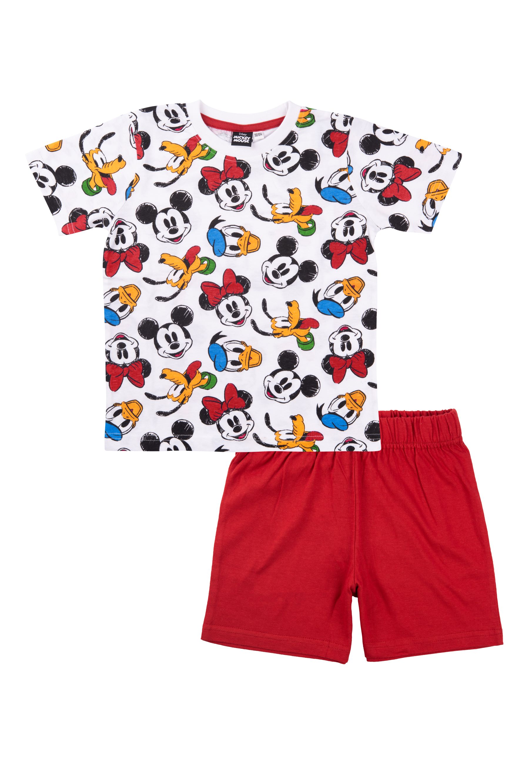 Kinder Lizenz Pyjama Shorty - Gr. 122 /128 - Bild 1