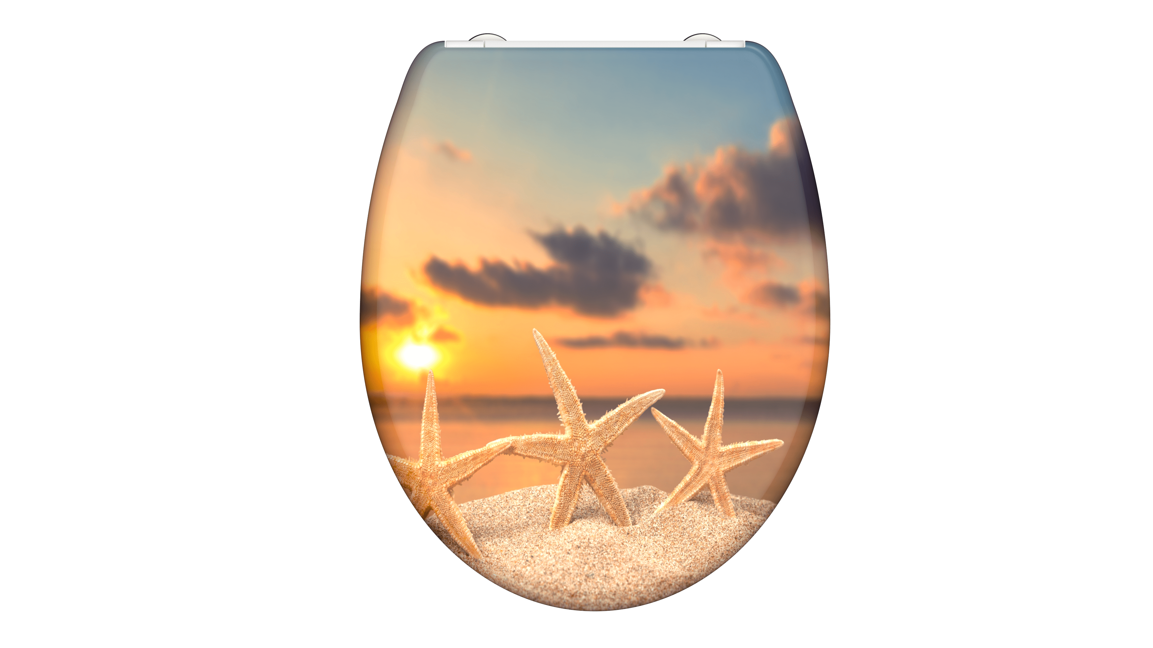 Dekor WC Sitz Beach Sea Stars - Bild 1