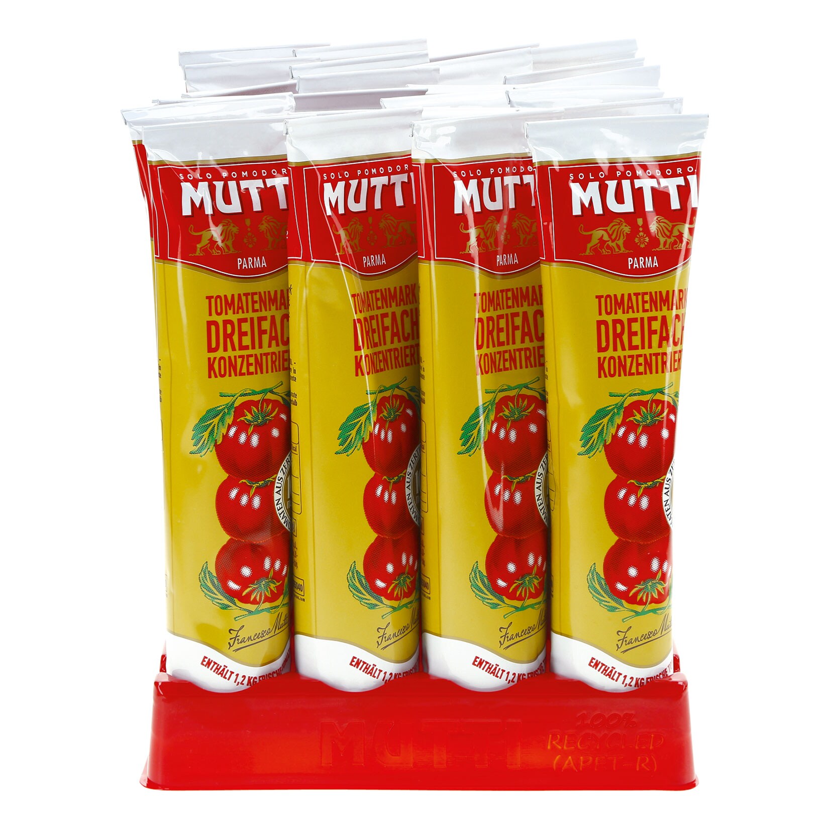Mutti Tomatenmark 3-fach konz. 200 g, 24er Pack | 08005110170102