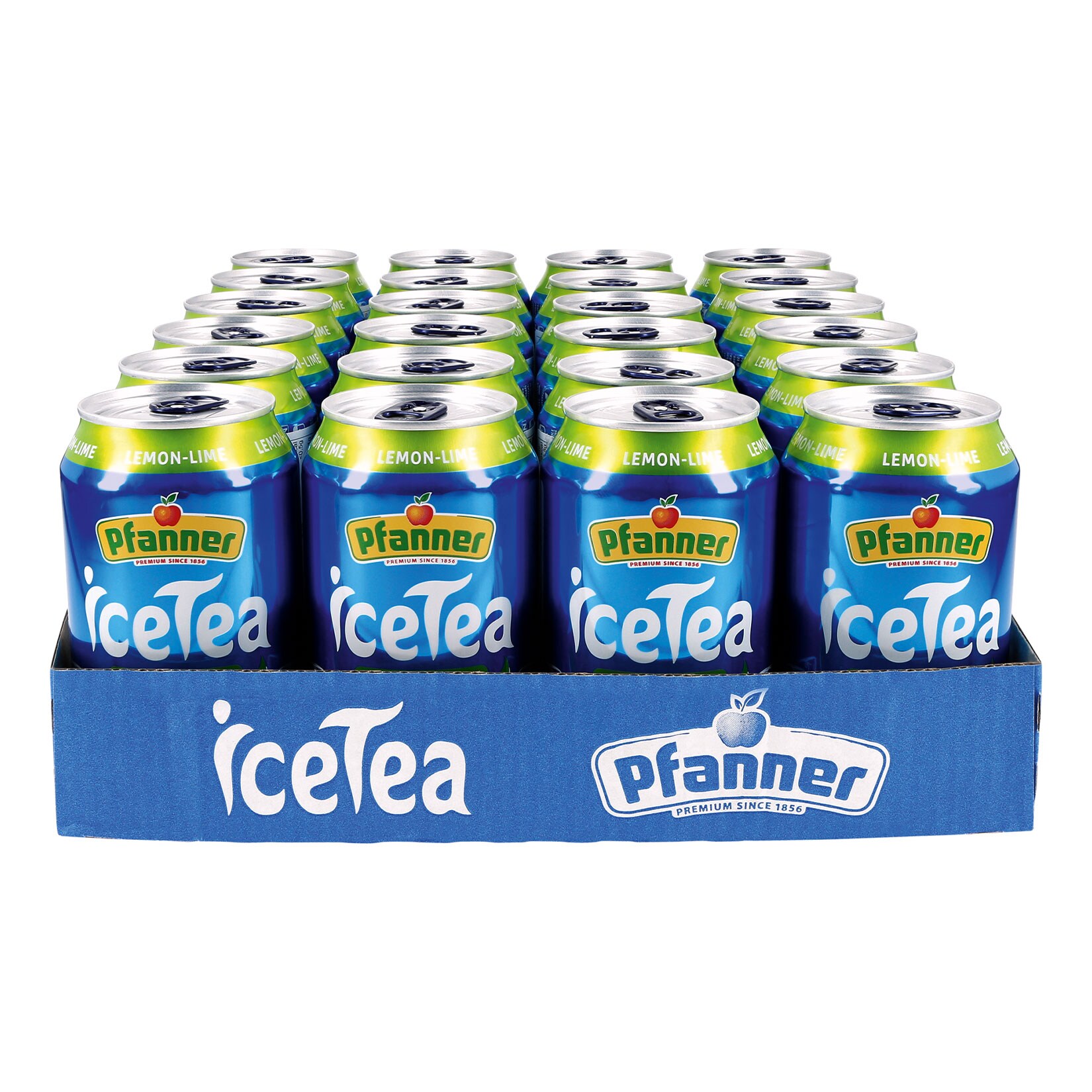 Pfanner Eistee Lemon-Lime 0,33 Liter Dose, 24er Pack - Bild 1