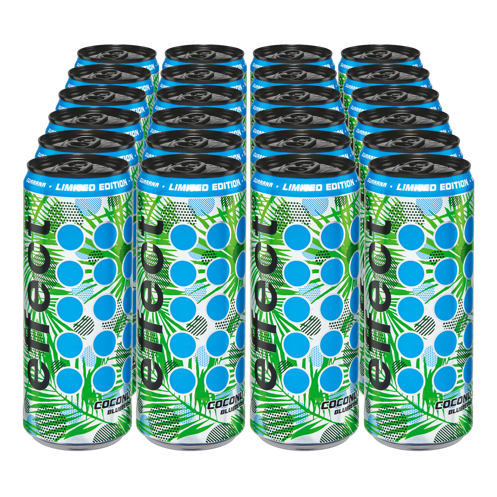 Effect Energy Drink Coconut Blueberry 0,33 Liter Dose, 24er Pack - Bild 1