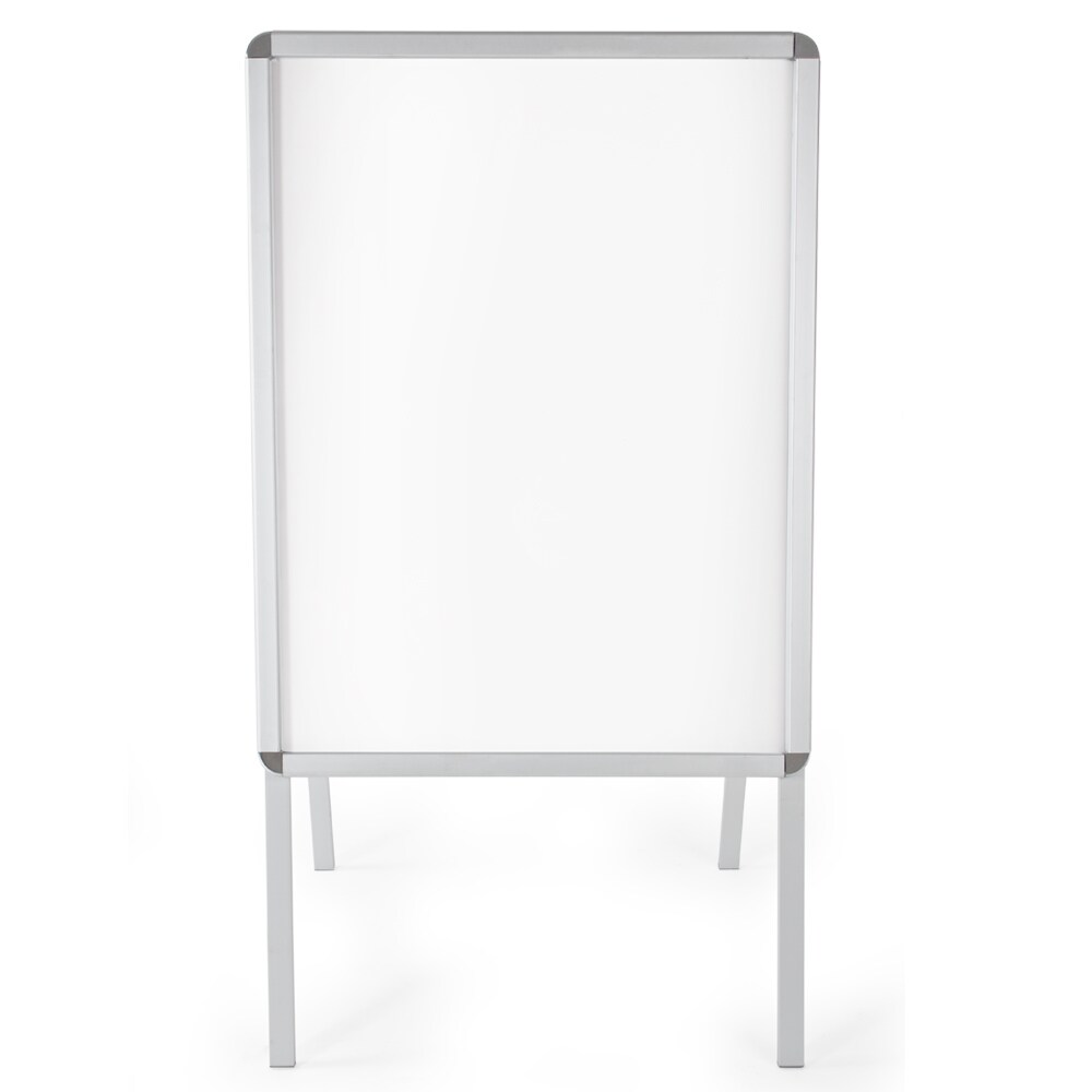 tectake® Plakatständer, DIN A1, doppelseitig, klappbar, mit Klicksystem, inklusive 2 Wetterschutzfolien | 04260182877135