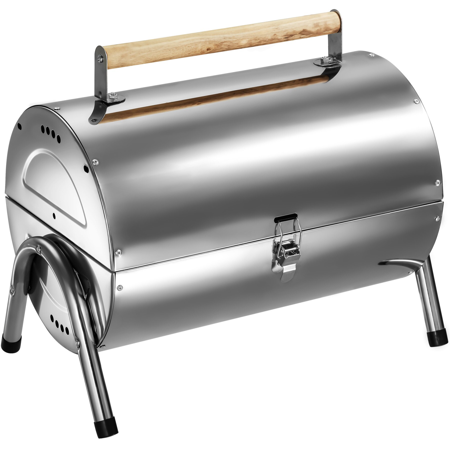tectake&reg; Klappgrill, mit Doppel-Grillfl&auml;che, geringes Gewicht, 42 x 25 x 35 cm - Bild 1