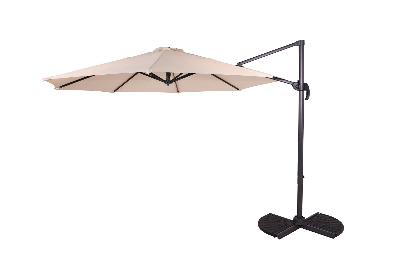 Deluxe-Ampelschirm Ø 300 cm, beige | 04041908137043