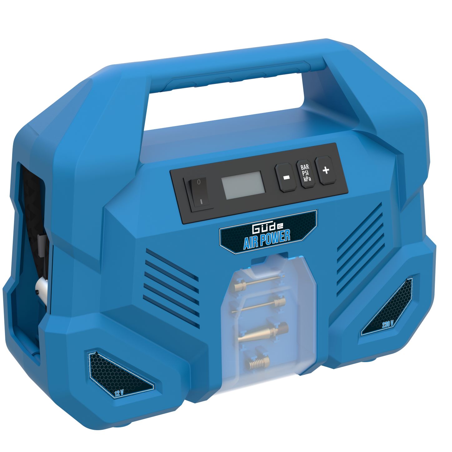 G&uuml;de Kompressor Airpower Dual Drive 12/230V/5-tlg. - Bild 1