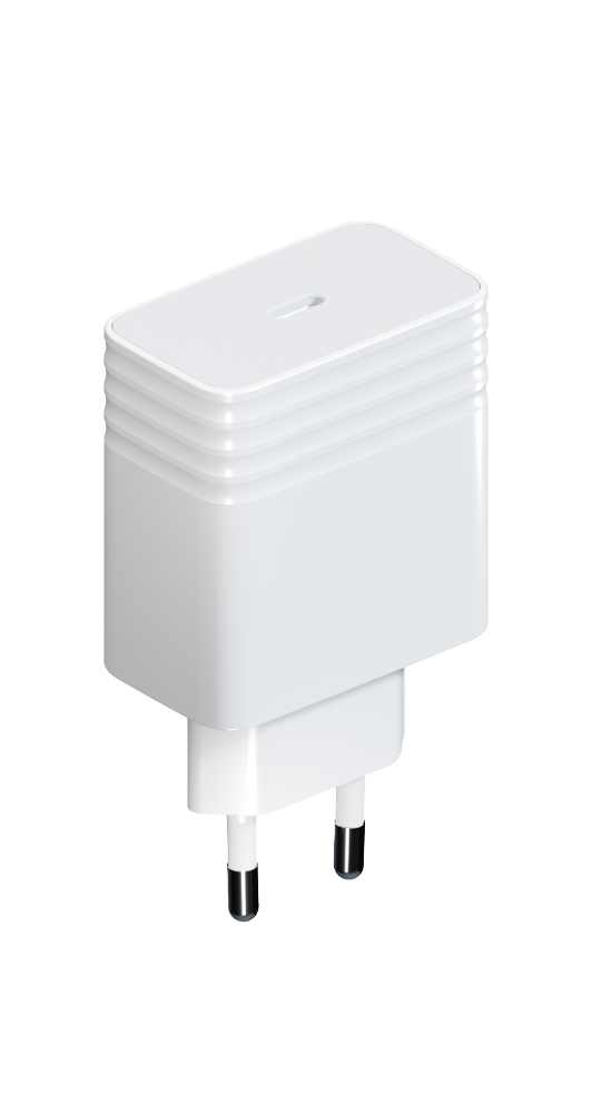 SoluM Fast Charging 65W Single USB-C Wei&szlig; - Bild 1
